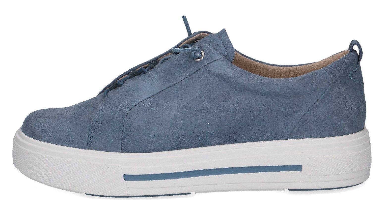 Caprice Slip-on sneakers , lage schoen, vrijetijdsschoen, slippers met elastische banden