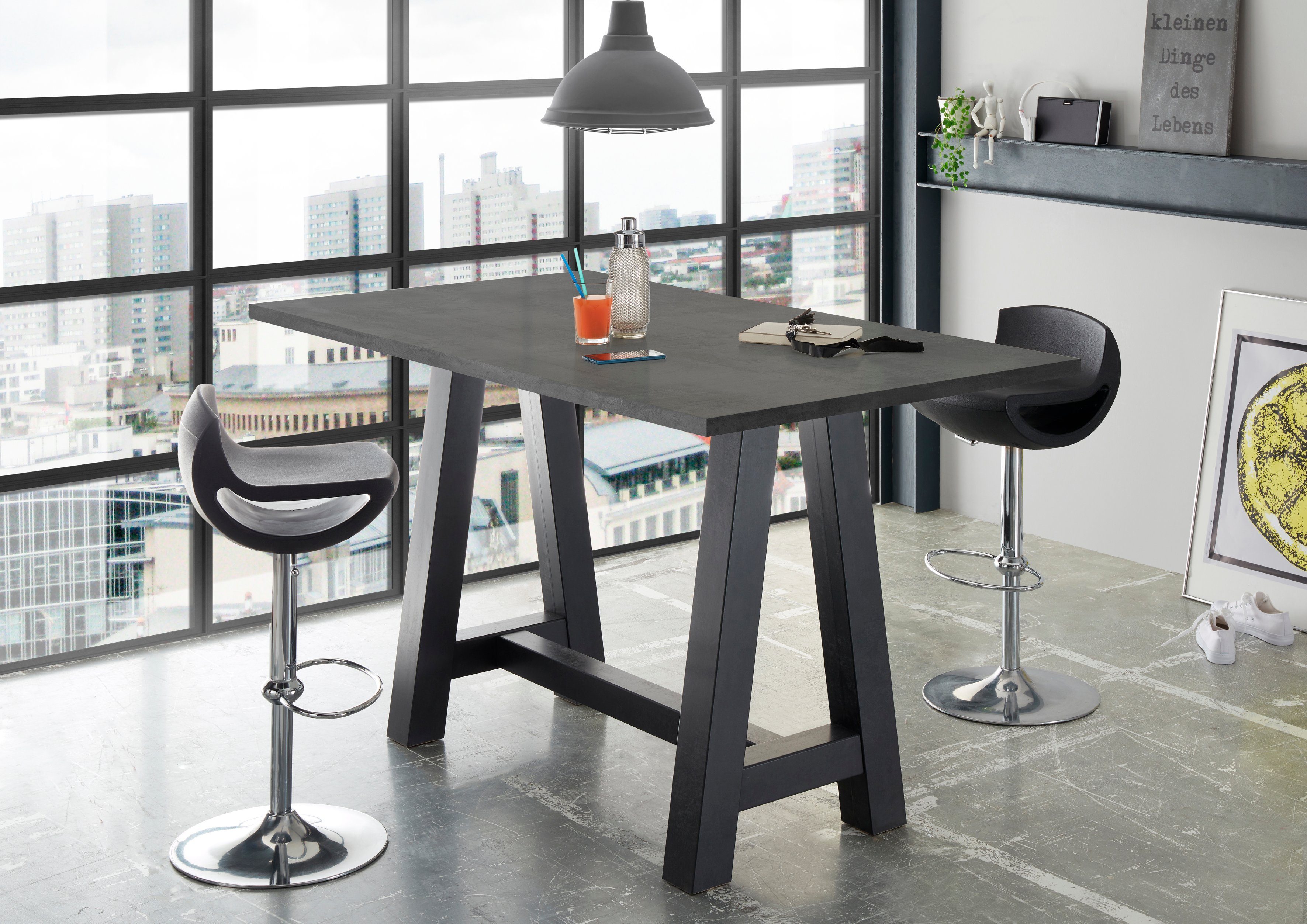 Mäusbacher Bartafel Frame in A-model (breedte 120, 140 of 160 cm)