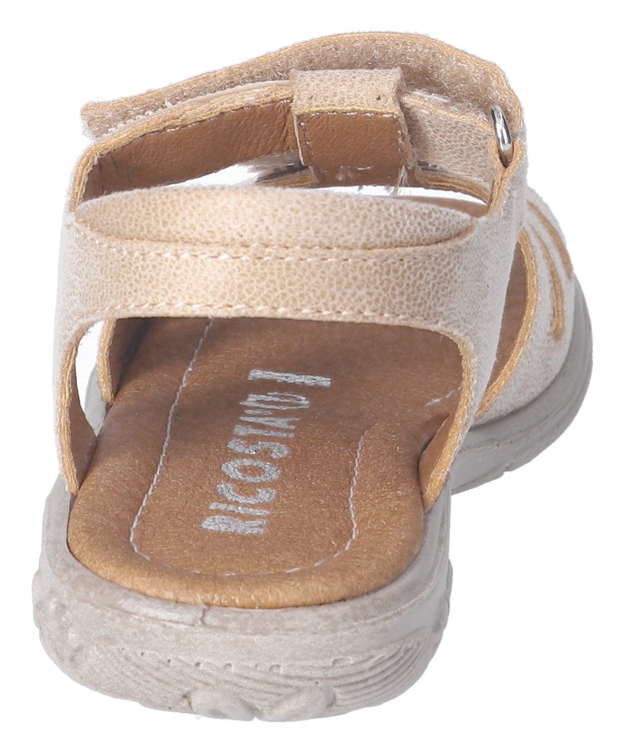 Ricosta Sandaaltjes , sandaal met klittenband, wms-systeem, leer, maat sjabloon te downloaden