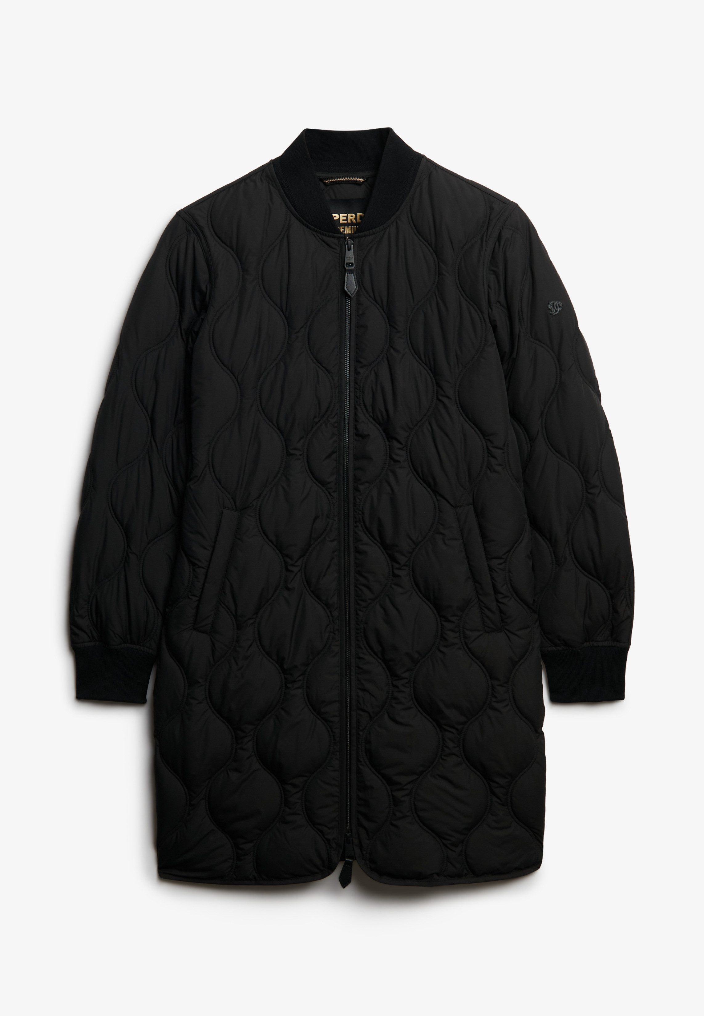 Superdry Gewatteerde jas LONG QUILTED LINER JACKET