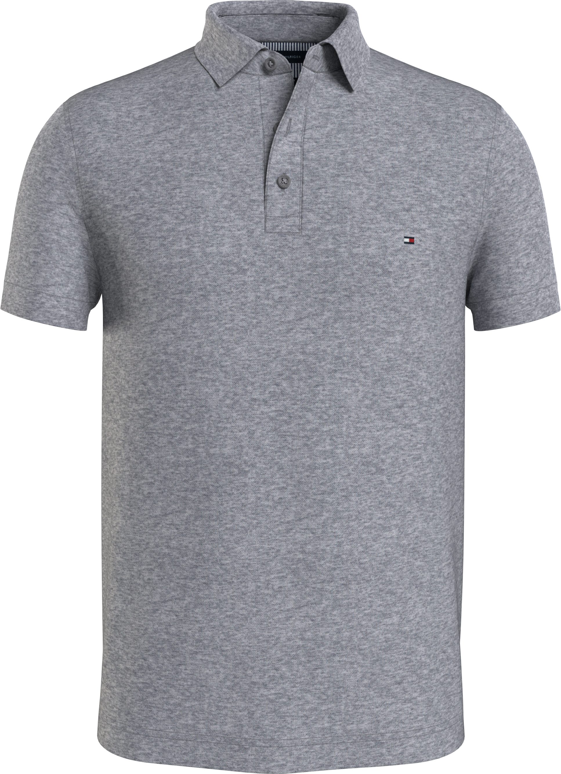 Tommy Hilfiger Poloshirt 1985 SLIM POLO van iets gestructureerd piqué