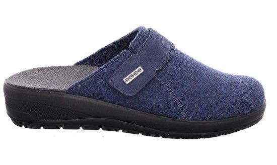 Rohde Pantoffels Catania clog, pantoffel, slippers met klittenbandriem