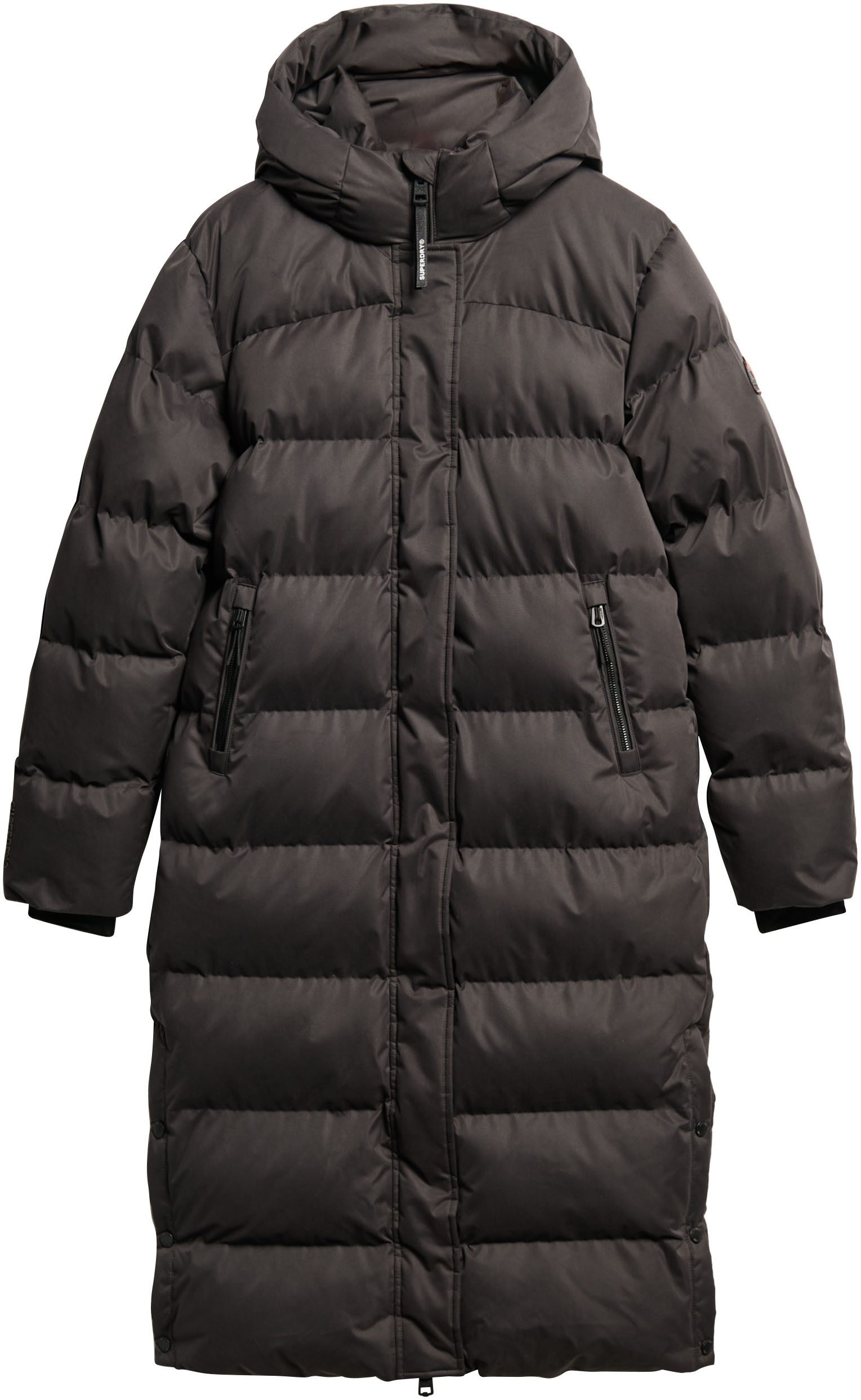 Superdry Gewatteerde jas MICROFIBRE LONGLINE PUFFER JKT
