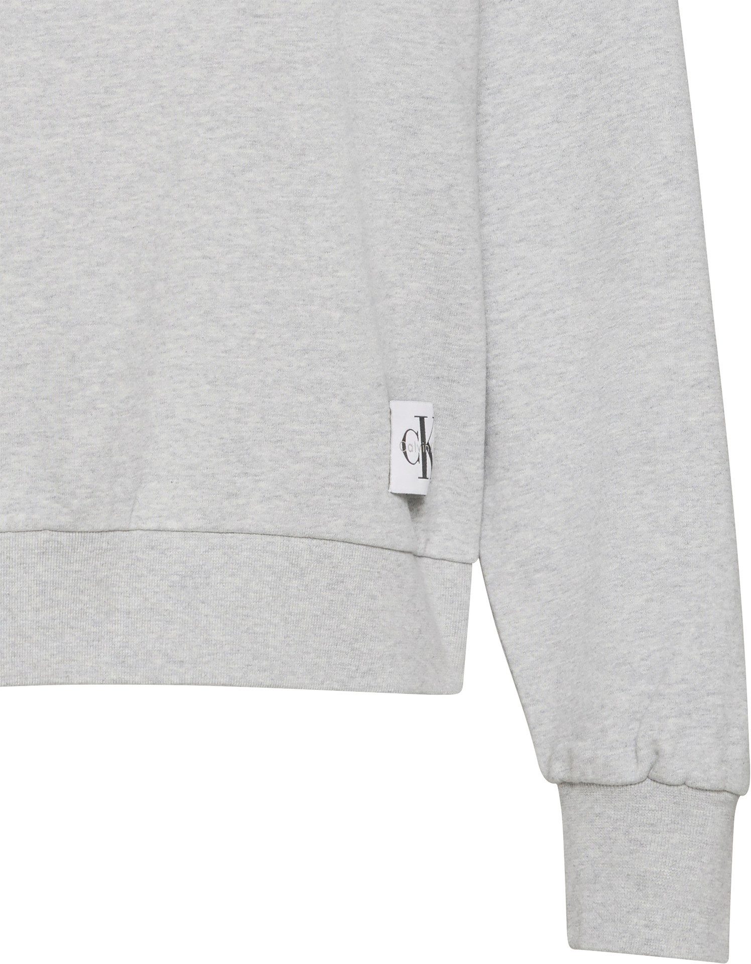 Calvin Klein Sweatshirt A- LS BADGE LOGO TERRY CREW NK