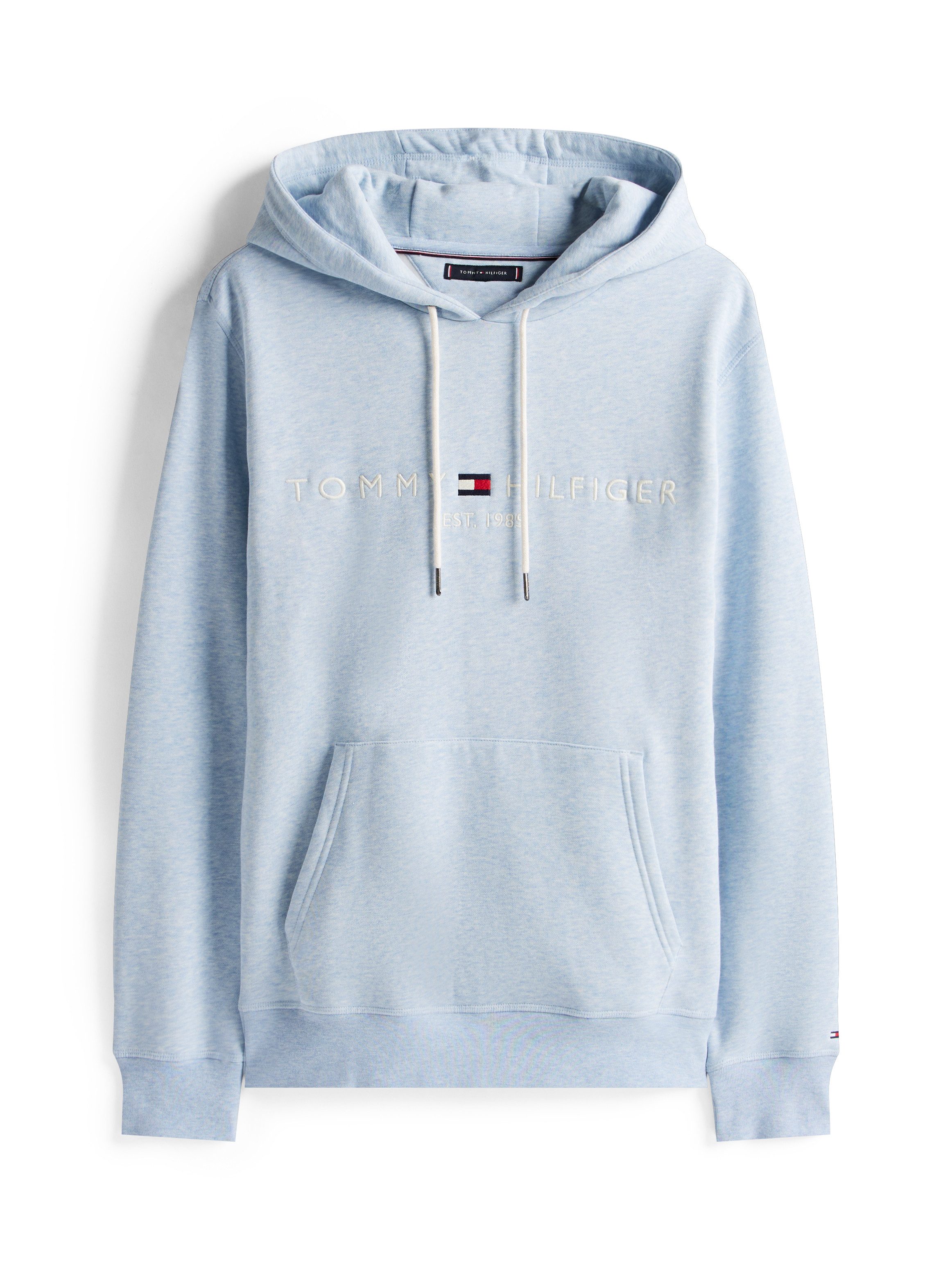 Tommy Hilfiger Hoodie TOMMY LOGO HOODY met capuchon en kangoeroezak