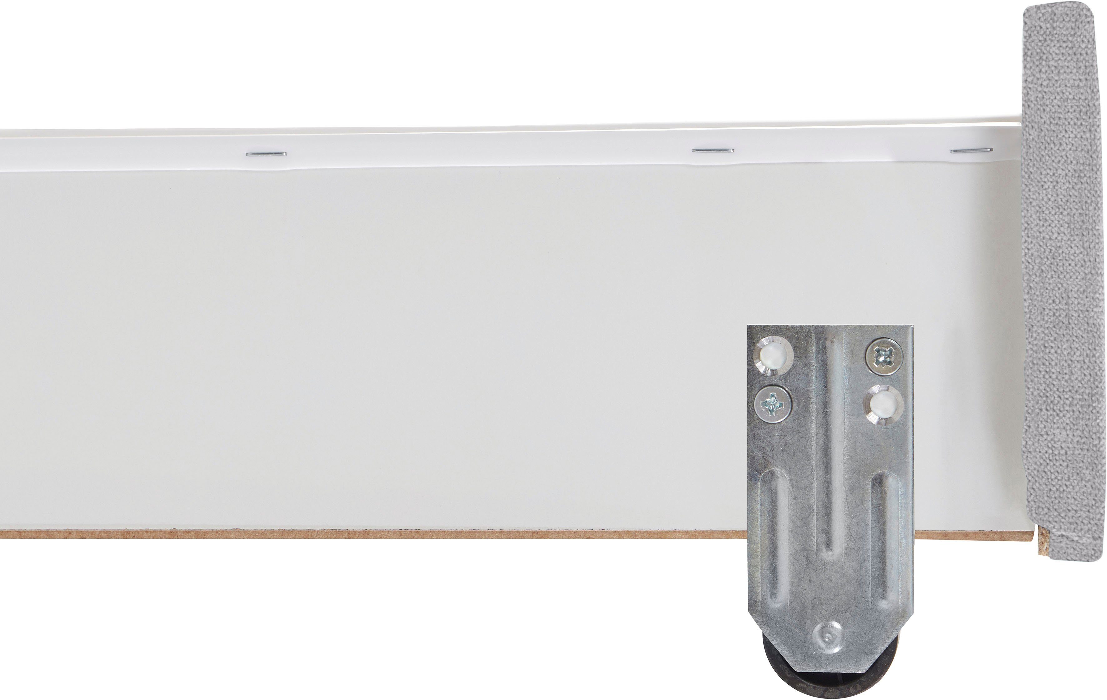 INOSIGN Boxspring Luan Laden, ledverlichting en topmatras, in breedte 120 cm en 180 cm