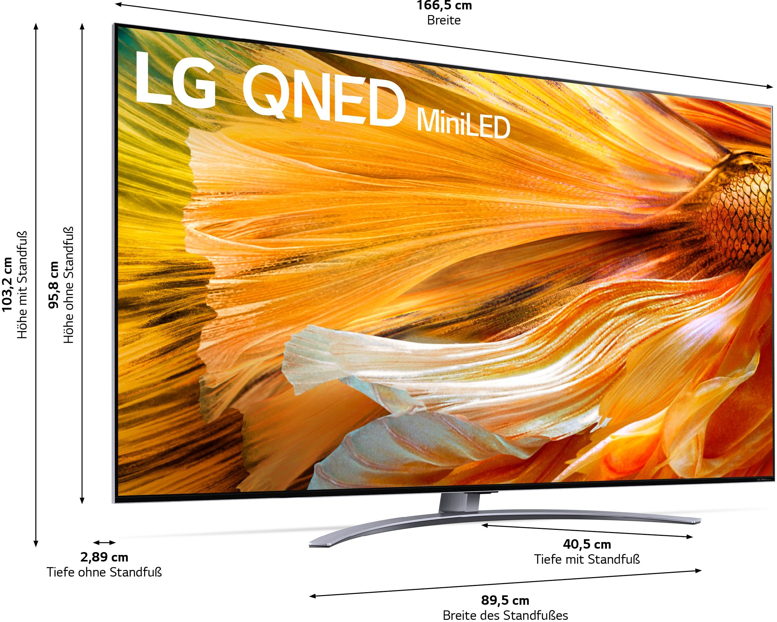 LG QNED-tv 75QNED919PA, 189 cm / 75", 4K Ultra HD, Smart TV