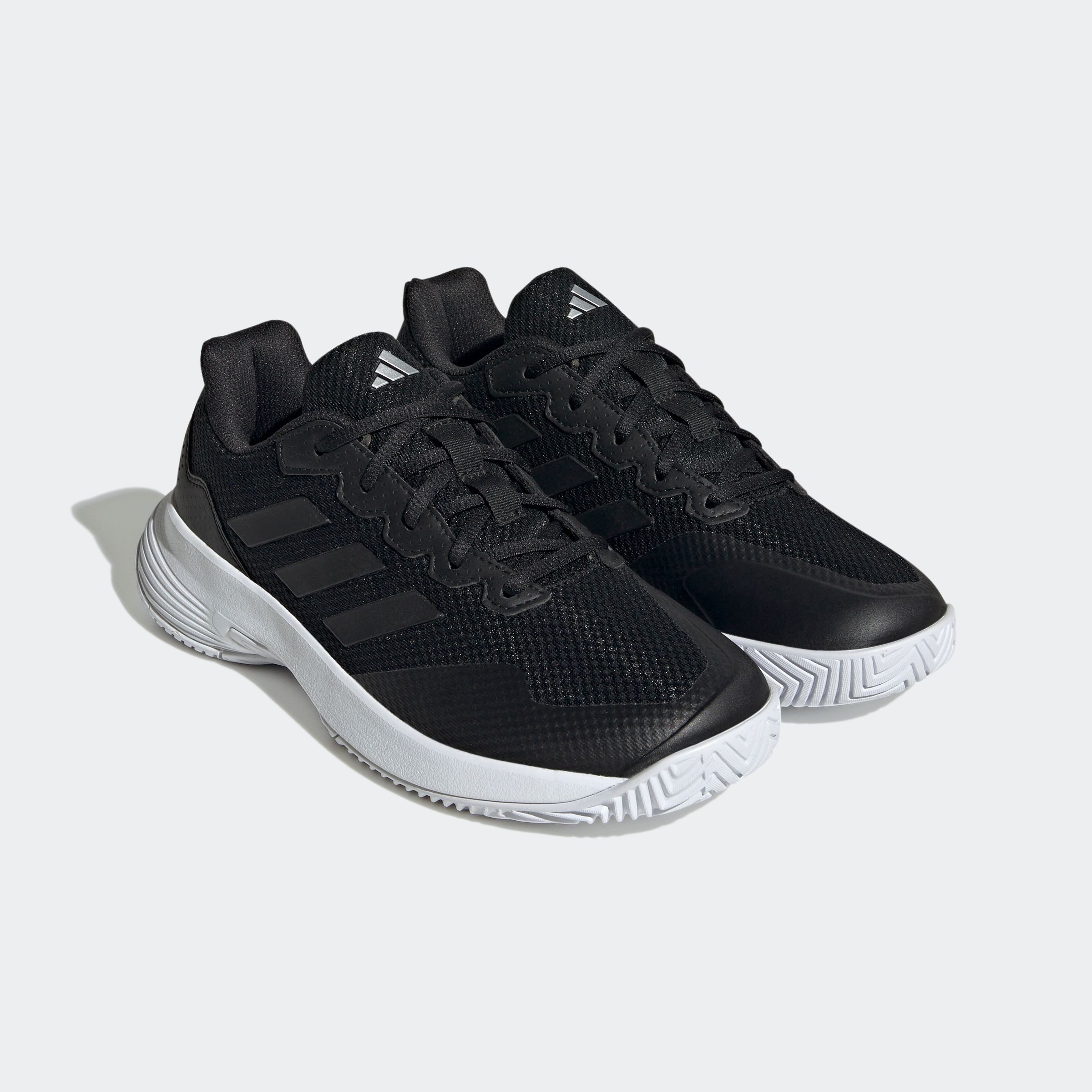 adidas Performance Tennisschoenen GAMECOURT 2.0 geschikt voor hardcourt en zandvelden dames sportschoenen maat 43 zwart
