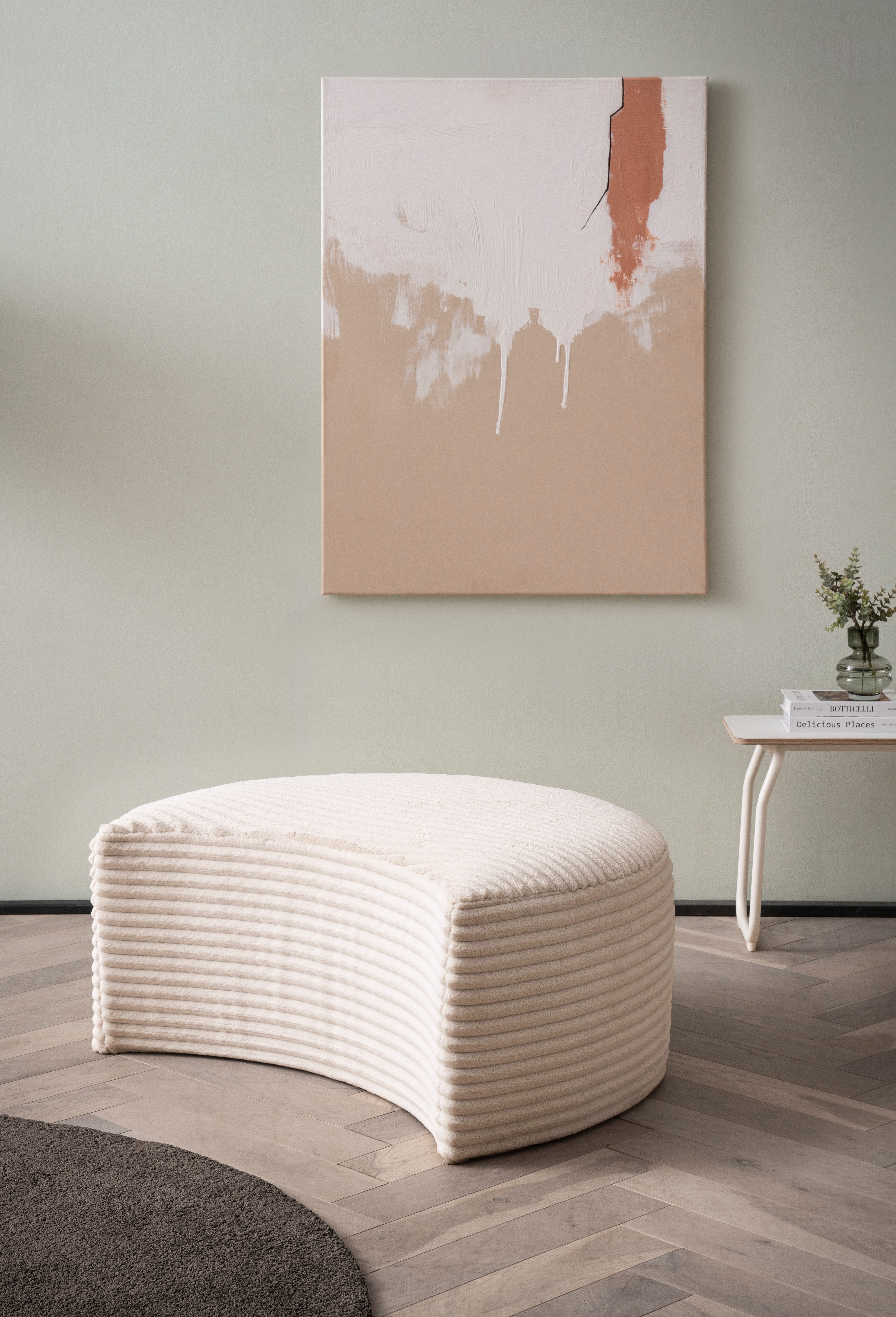 LeGer Home by Lena Gercke Hocker Isalie, in moderne kleuren en verschillende stoffen