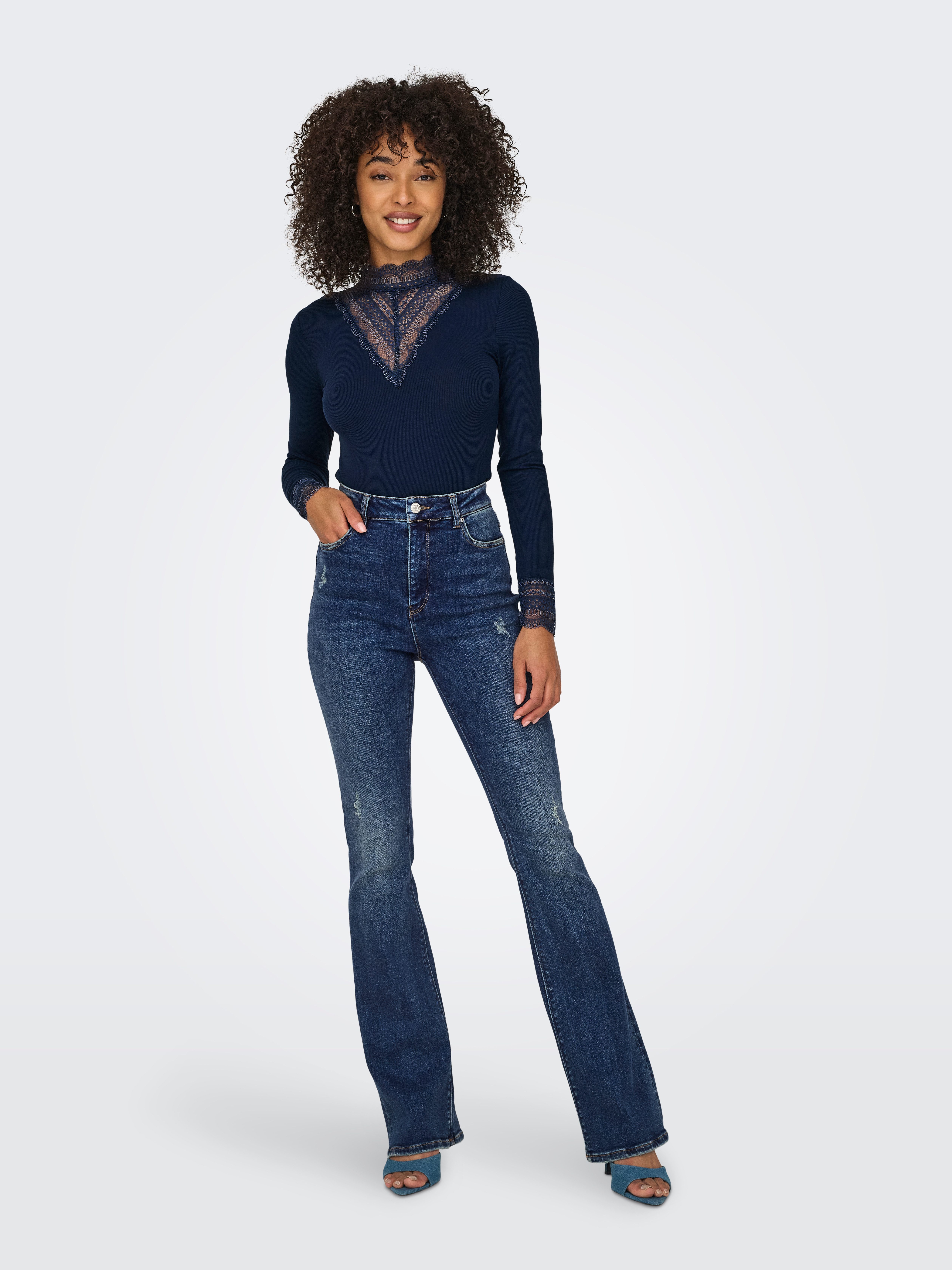Only Bootcut jeans ONLMILA HW FLARED DNM BJ374