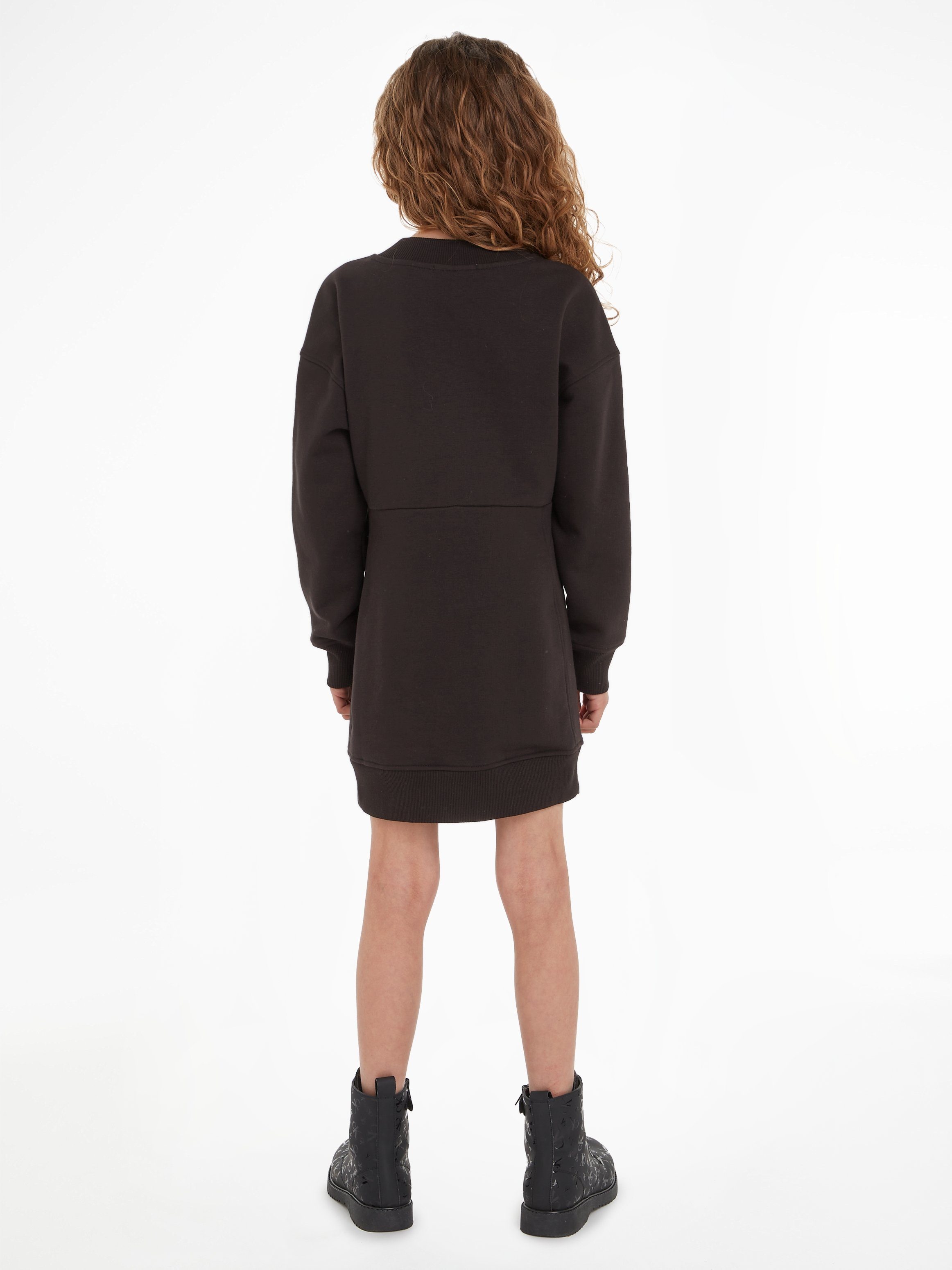 Calvin Klein Blousejurk METALLIC MONOGRAM HWK DRESS