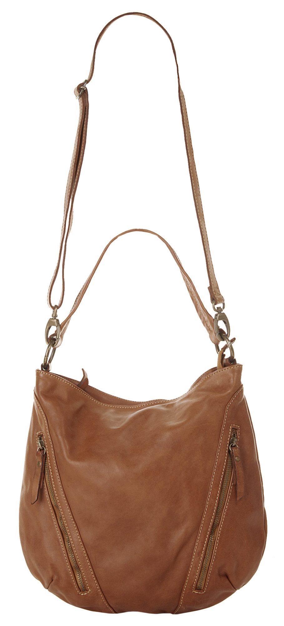 Cluty Shopper echt leer, made in italy
