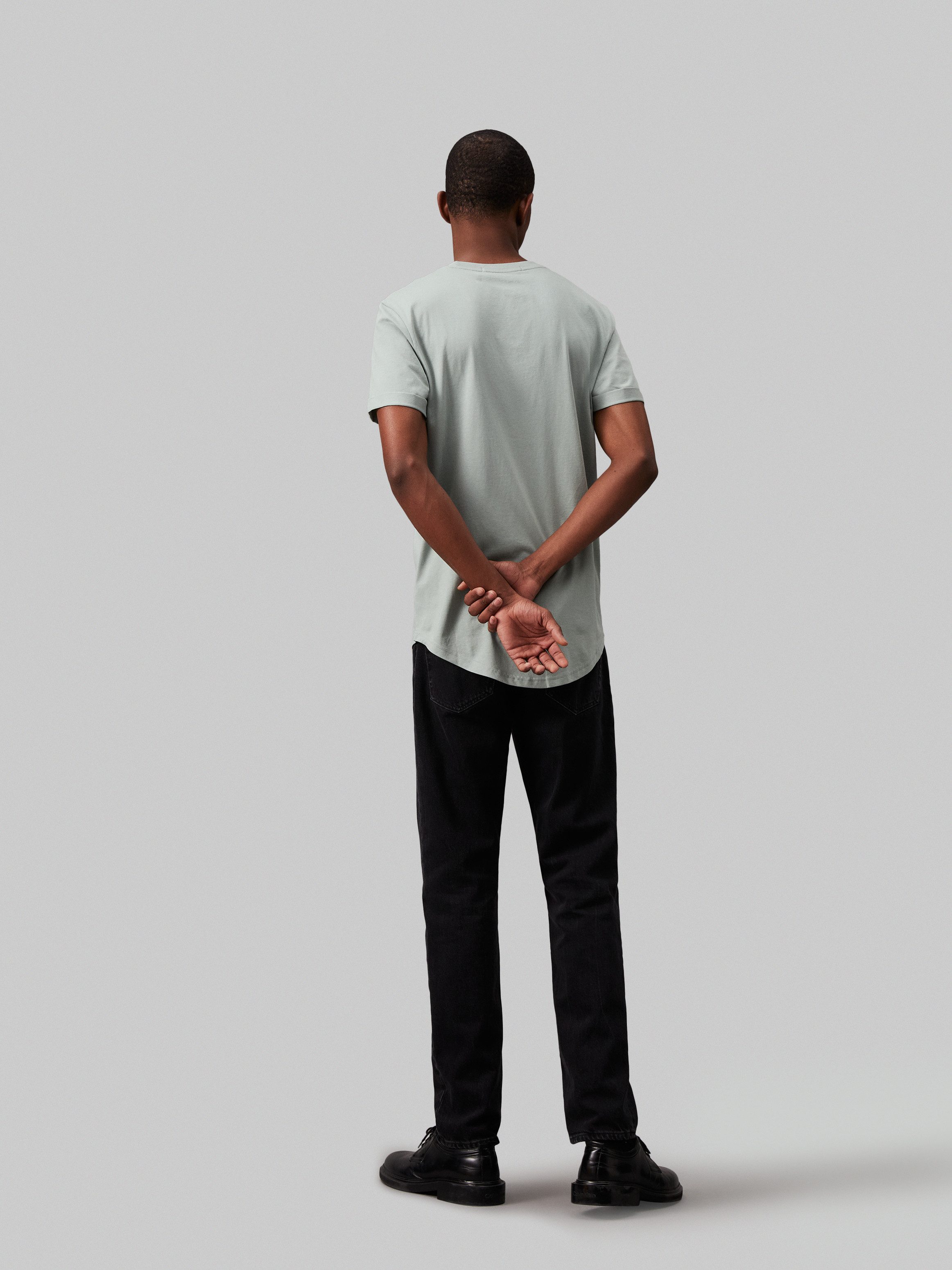 Calvin Klein T-shirt BADGE TURN UP SLEEVE