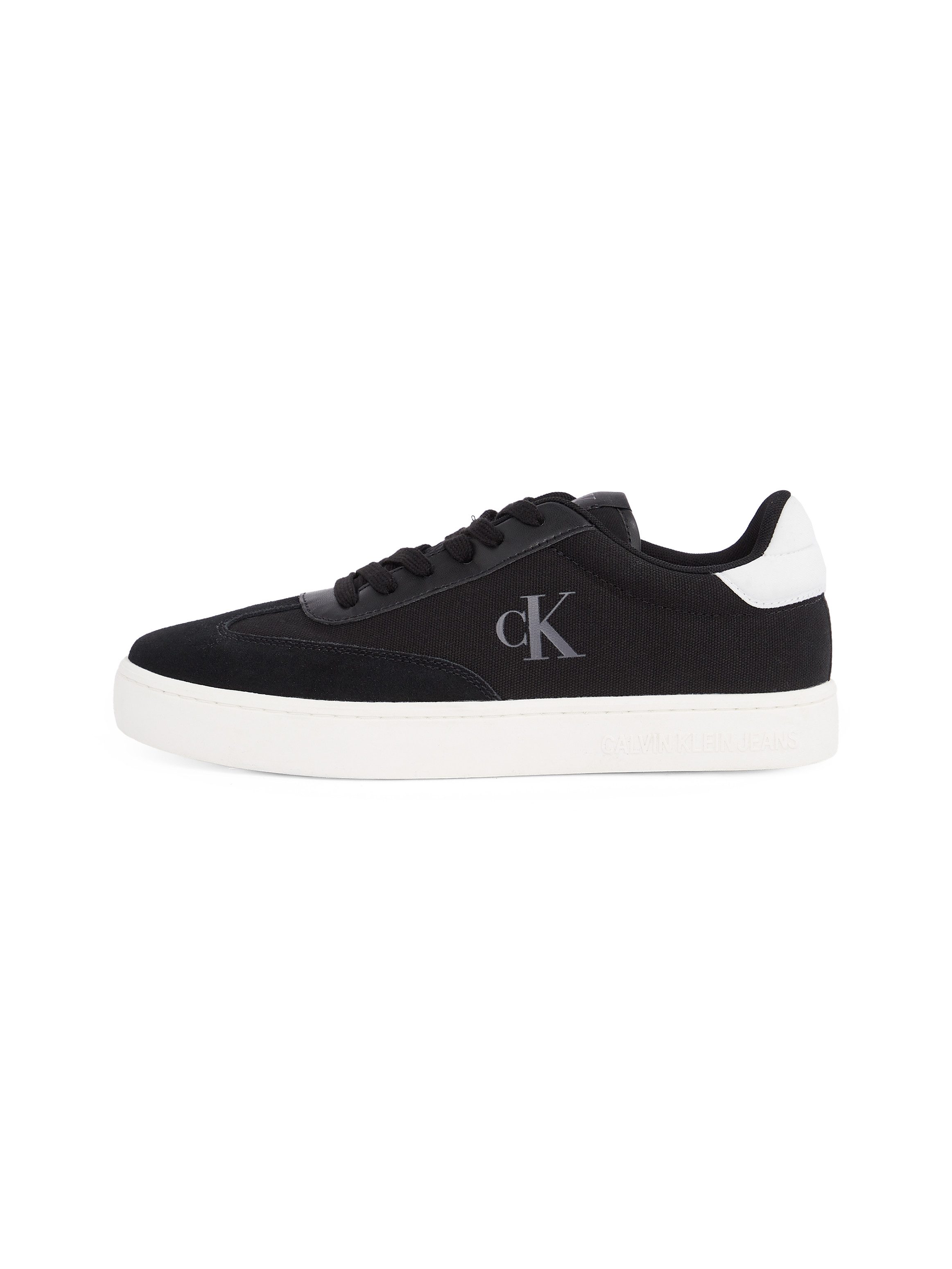 Calvin Klein Sneakers CLASSIC CUPSOLE LOW MIX MG , veterschoen, lage schoen, vrijetijdssneaker met logo-opdruk