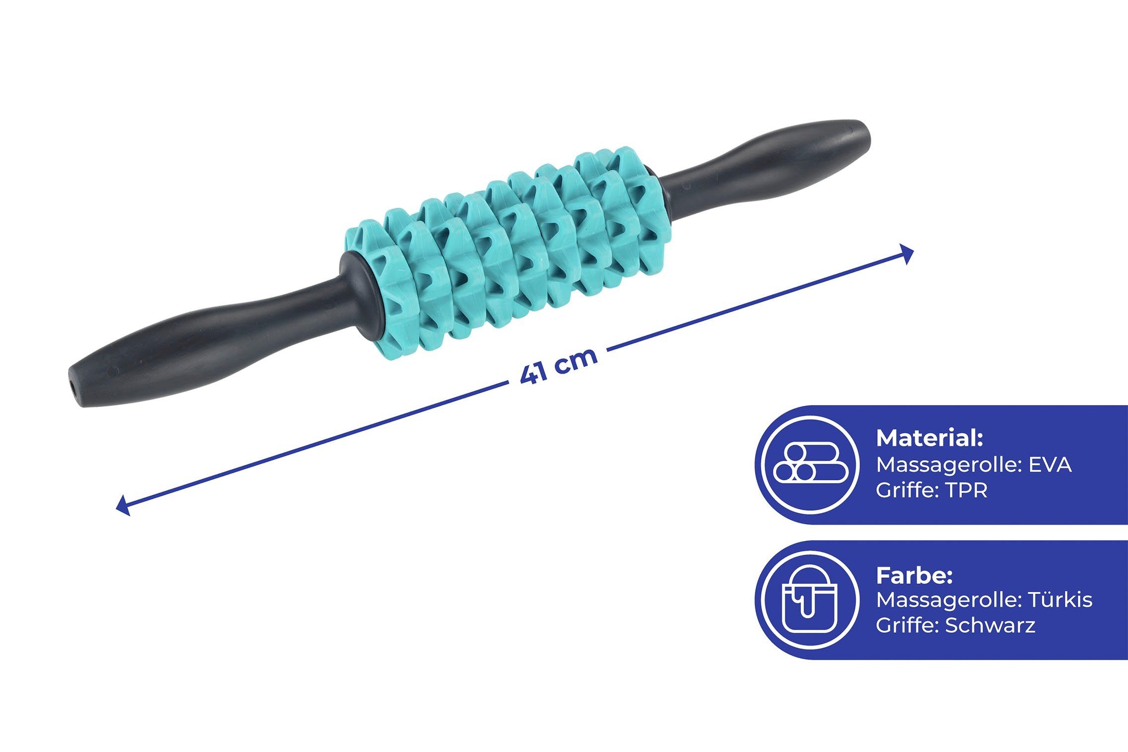 Maximex Massageroller 2-in-1 Faszien- und Massageroller