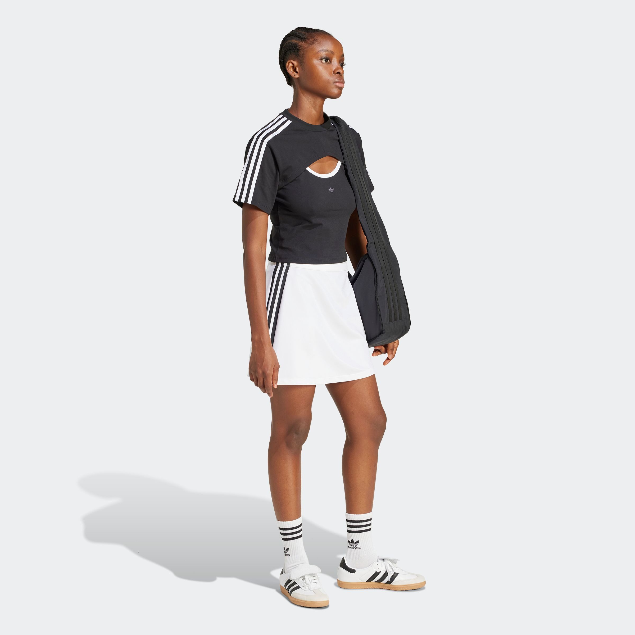 adidas Originals Sweatrok 3S MINI SKIRT