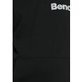 bench. hoodie met reflecterende prints zwart
