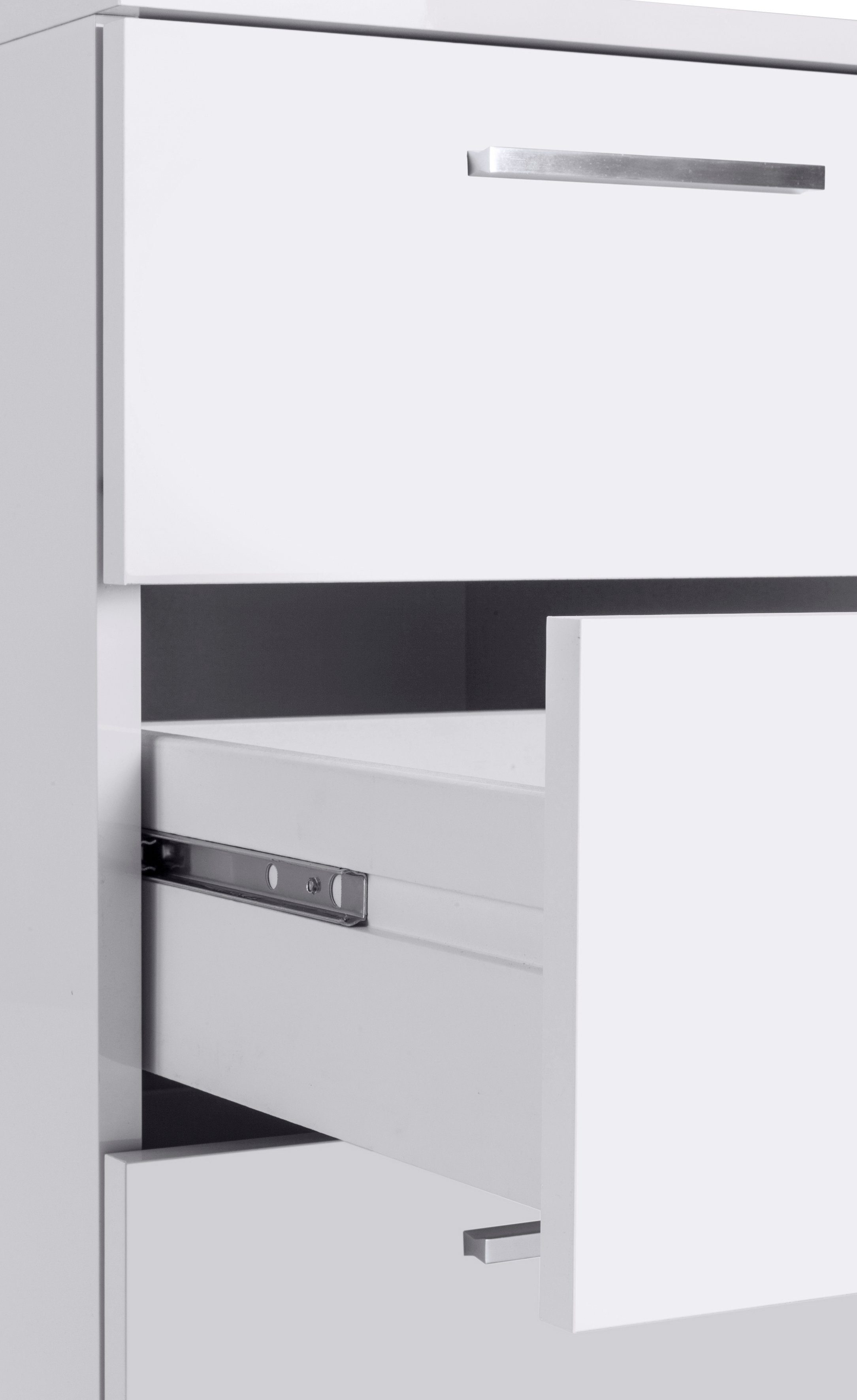INOSIGN Hoekbureau New Selina Bureau, lades, met of zonder monitorsteun, B 180/160 cm