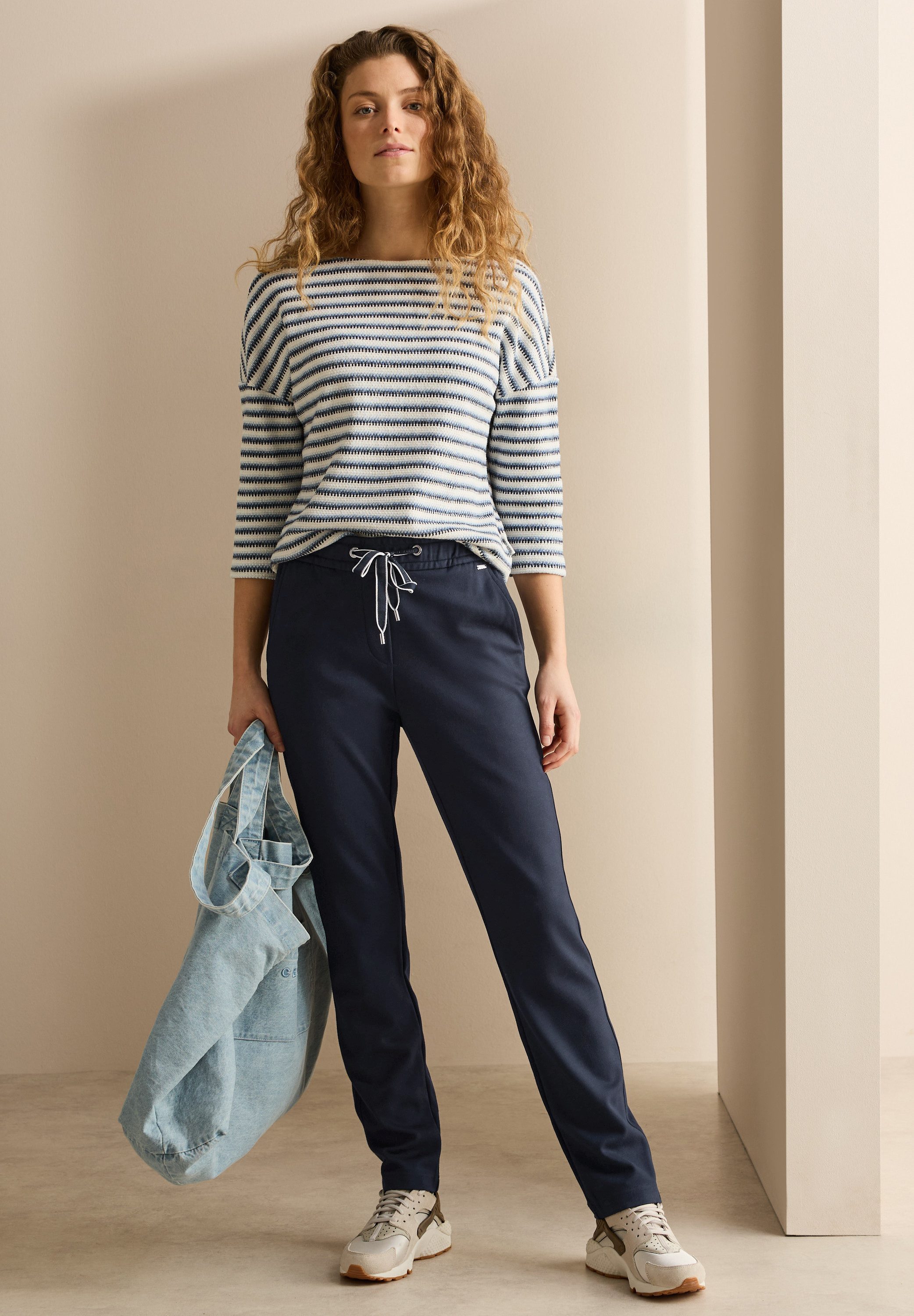 Cecil Relaxbroek Stijl Tracey met trekkoord