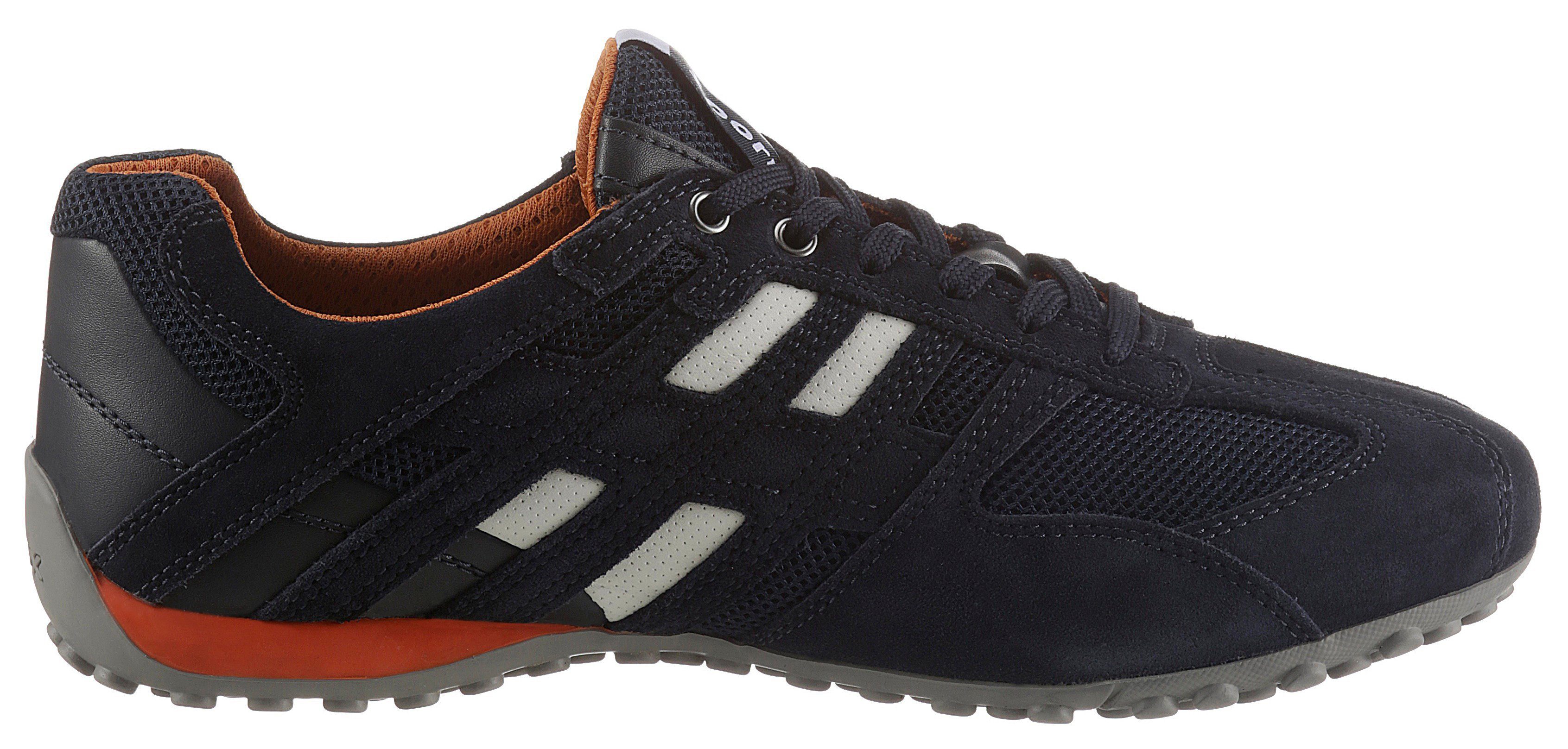 Geox Sneakers Snake met geox speciale membraan, vrijetijdsschoen, lage schoen, veterschoen