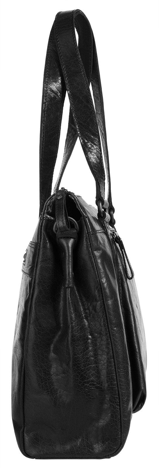 Spikes & Sparrow Shopper echt leder