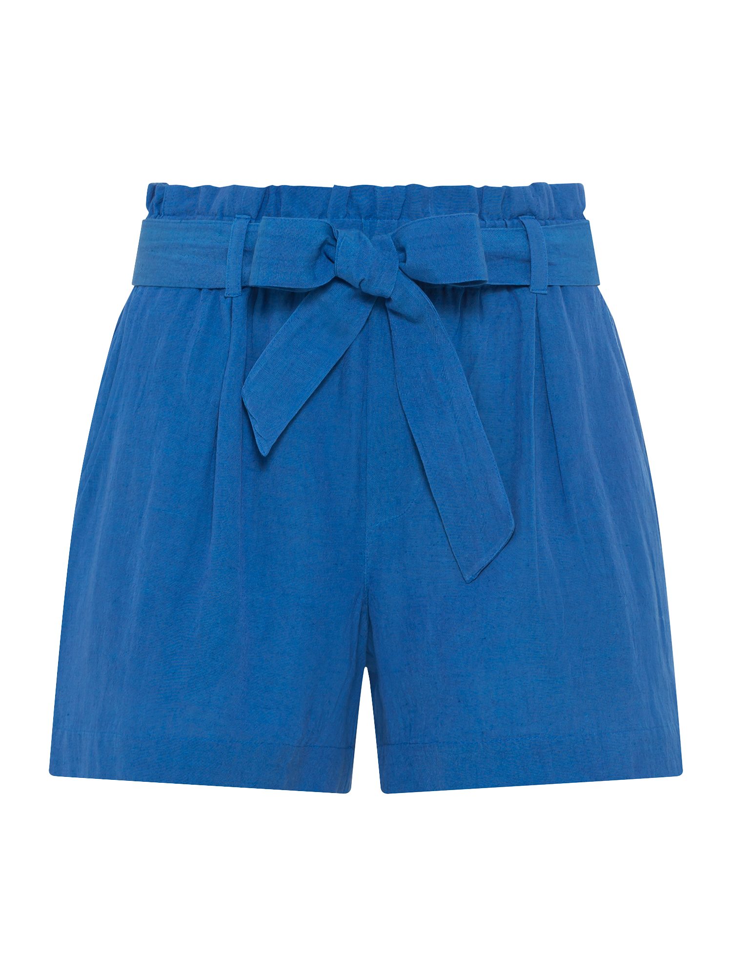 Lascana Short in paperbag-stijl, linnenmix, instapbroek, zomershort (Met een bindceintuur)