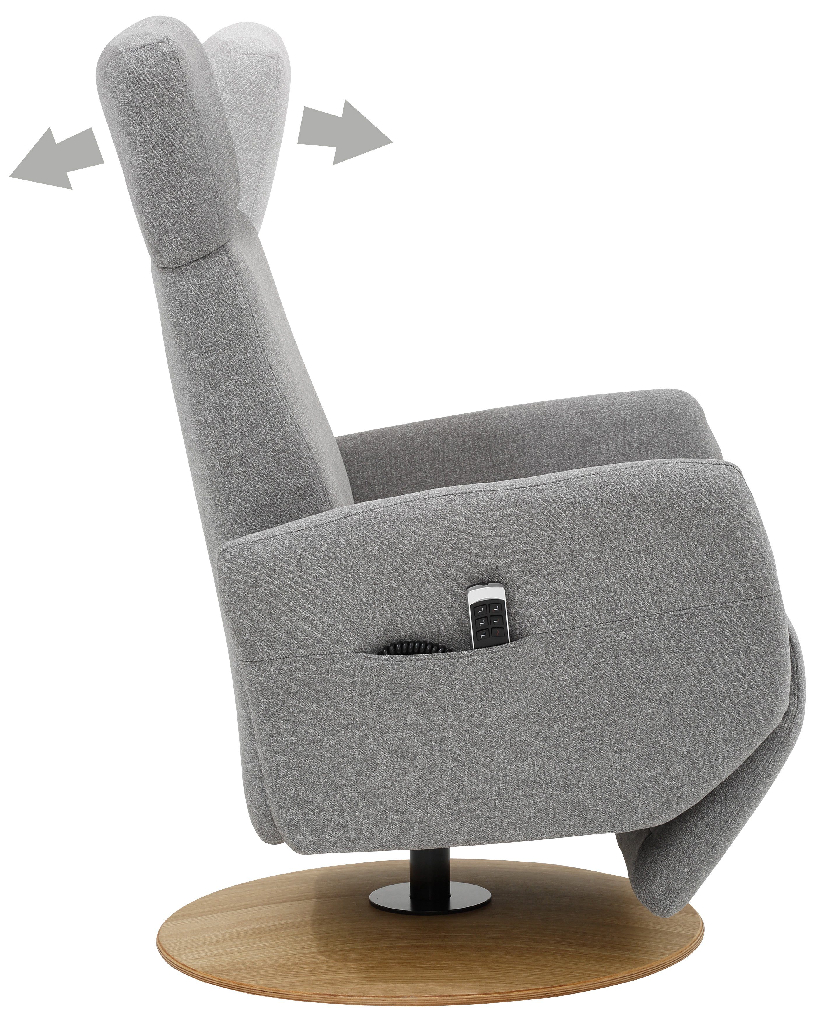 sit&more Relaxfauteuil Cobra naar keuze met 2 motoren, 2 motoren en accu of met 2 motoren