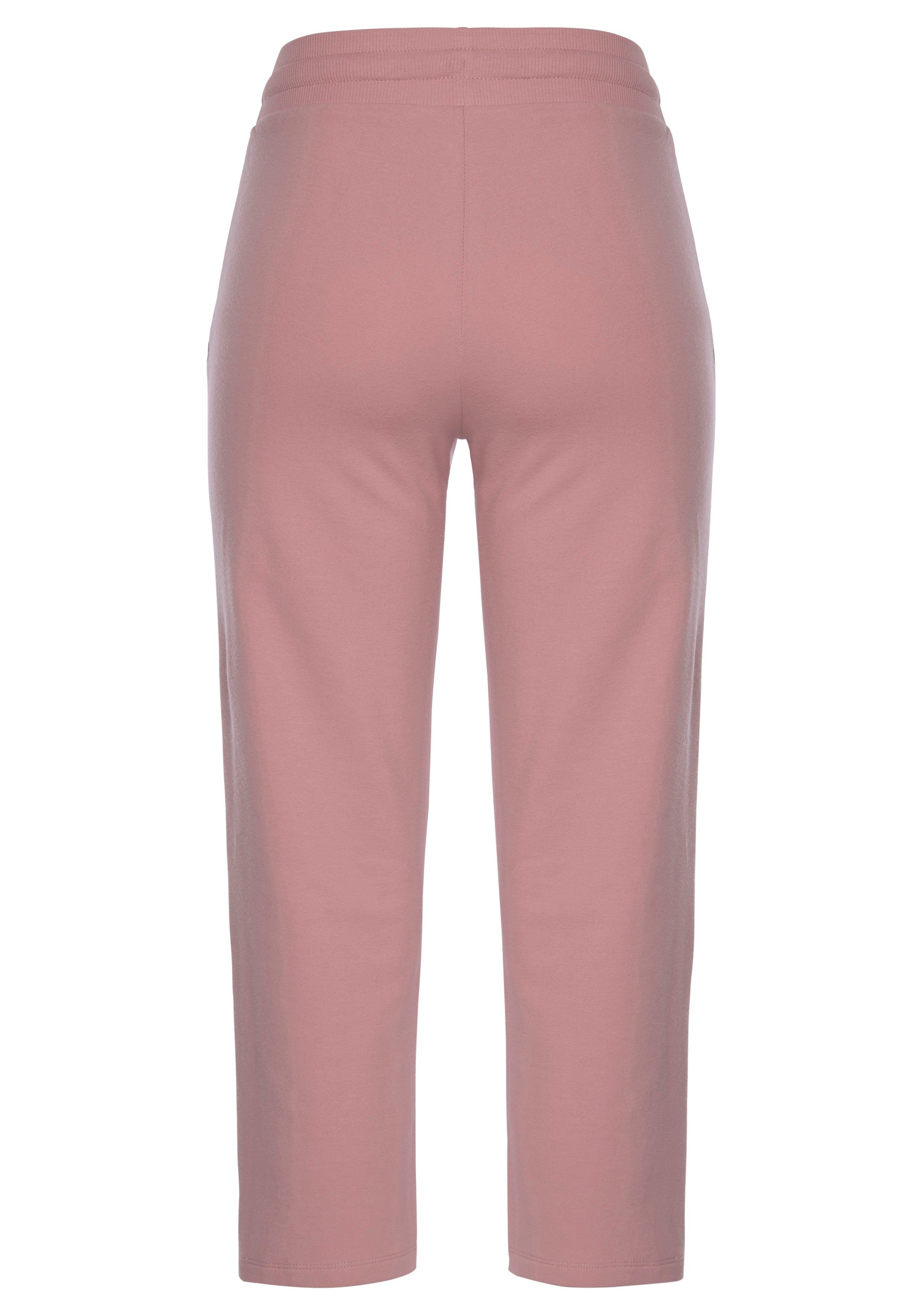 Bench. Loungewear Relax-capribroek met glitterstrepen, loungepak