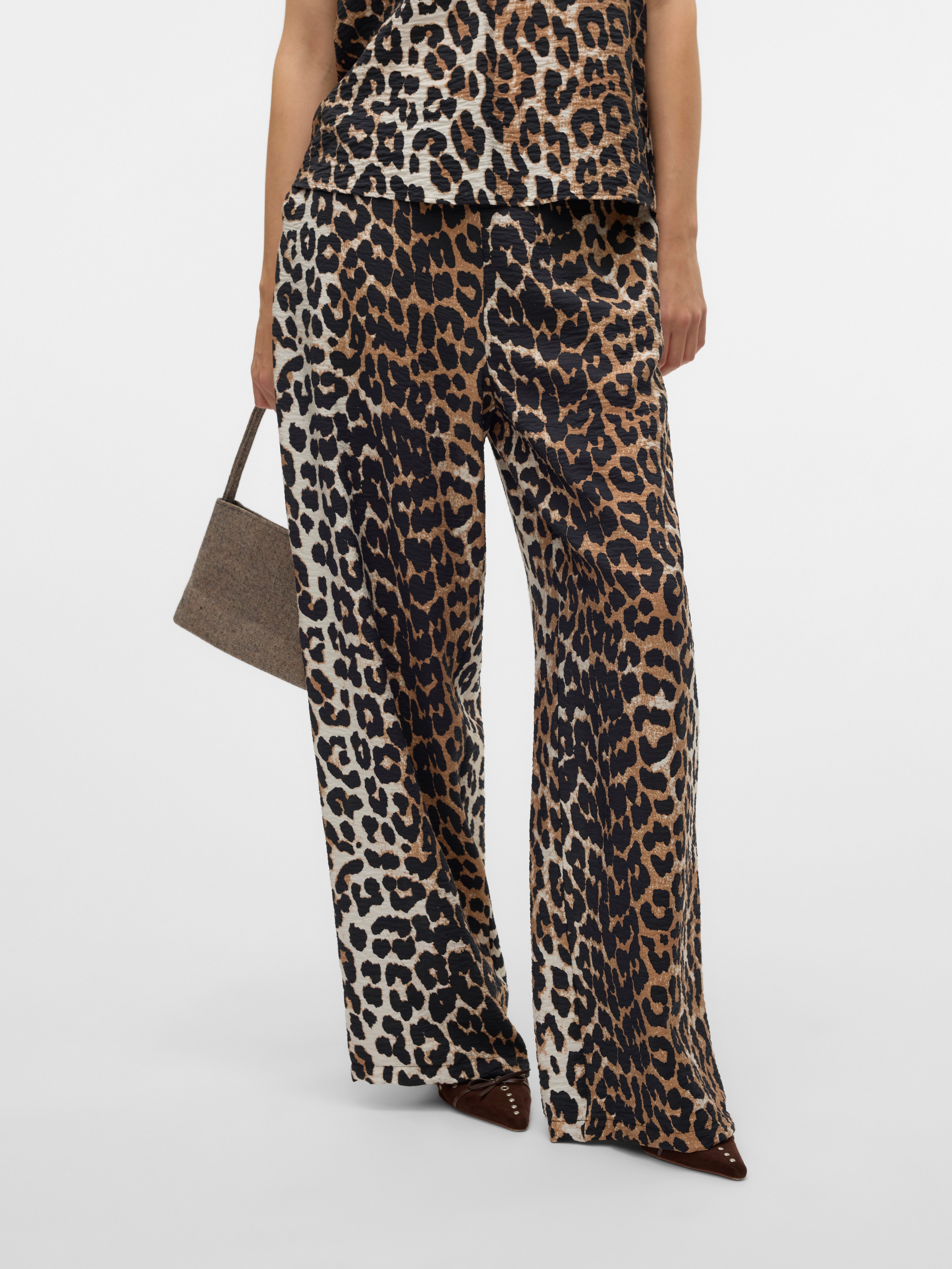 Vero Moda Comfortbroek VMJOSIE HW WIDE PANT WVN GA NOOS
