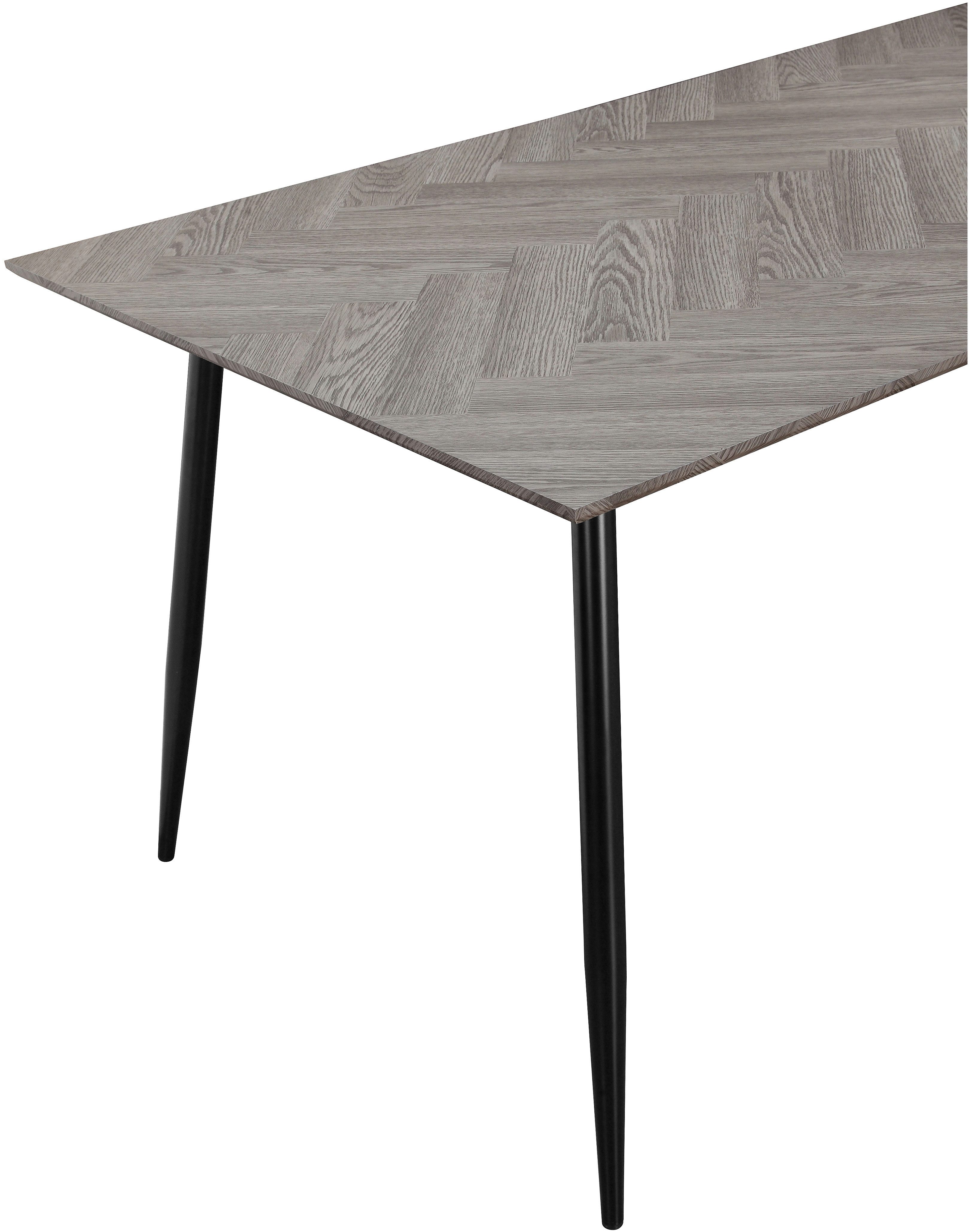 Leonique Eettafel Eadwine, Topseller! Frame van metaal, verschillende maten en kleuren, tafel, keukentafel (1 stuk)