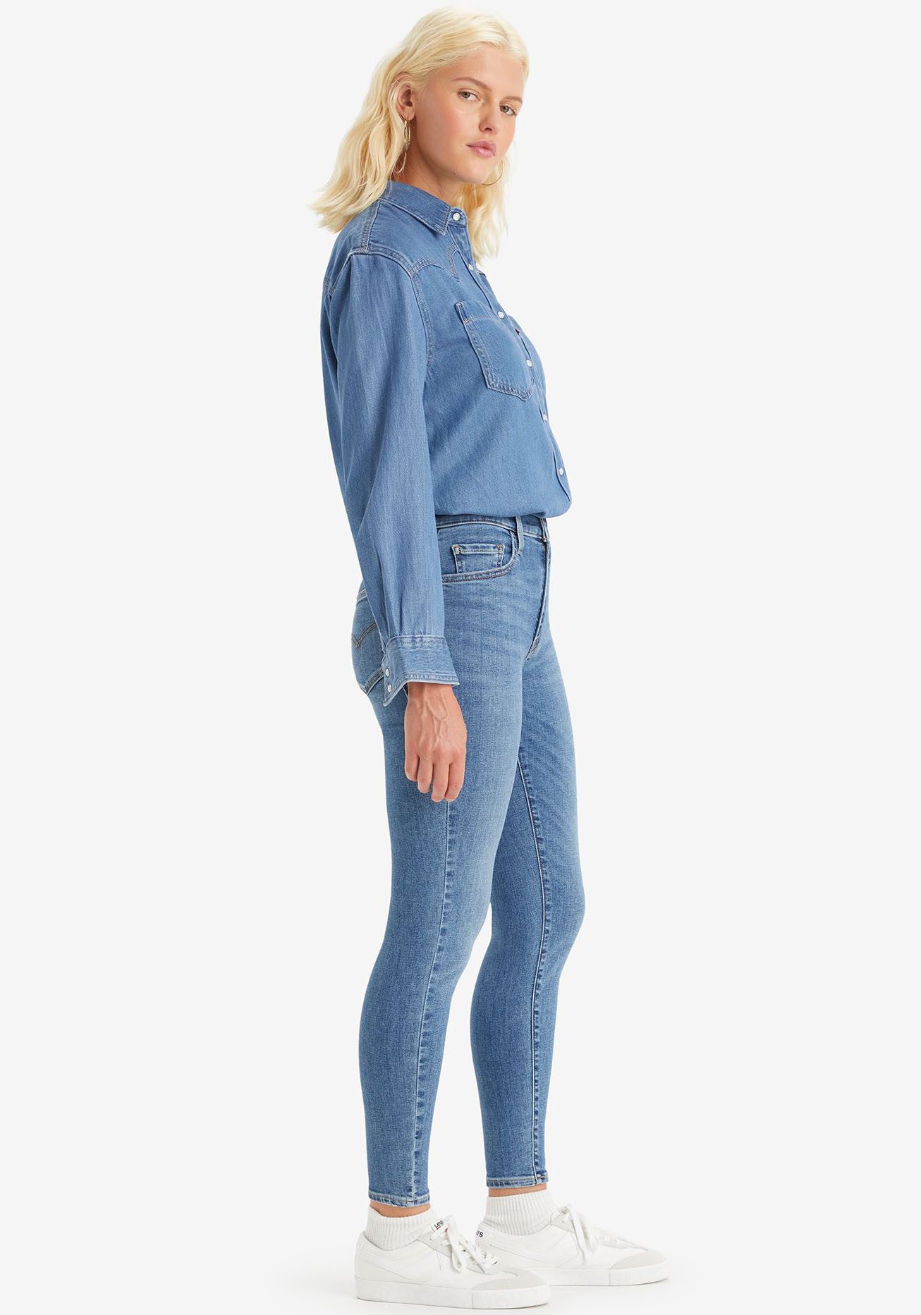Levi's® Skinny fit jeans 720 High Rise met hoge taille