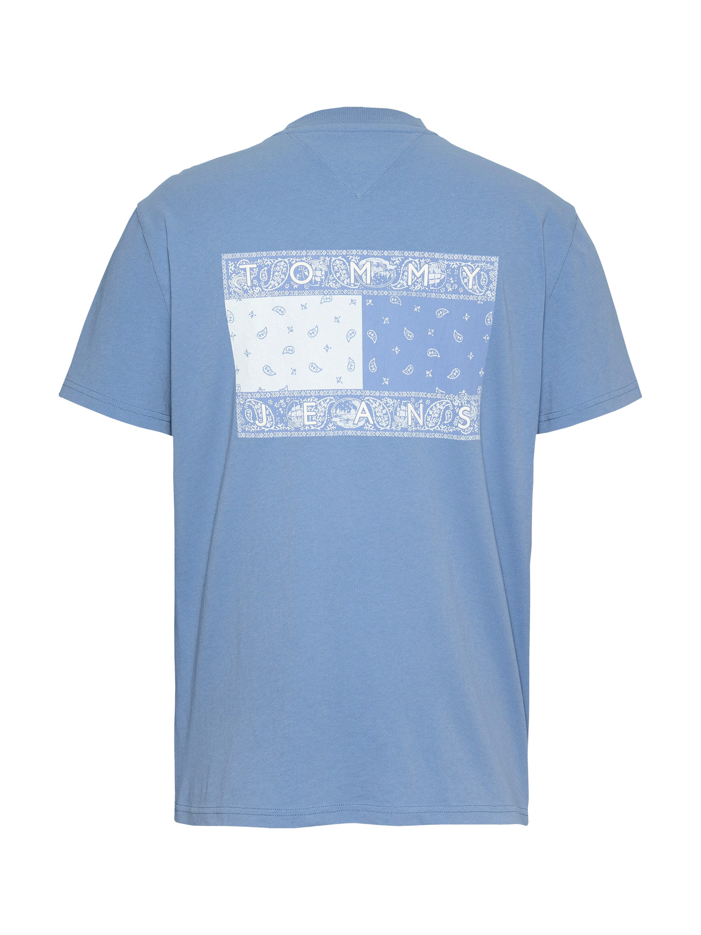 TOMMY JEANS Shirt met korte mouwen TJM REG PAISLEY FLAG TEE EXT