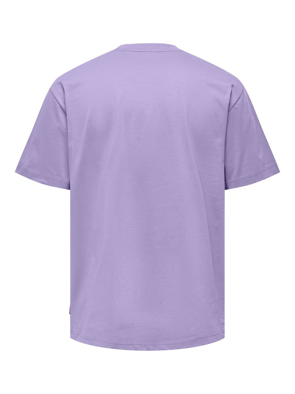 ONLY & SONS Shirt met ronde hals ONSFRED RLX SS TEE