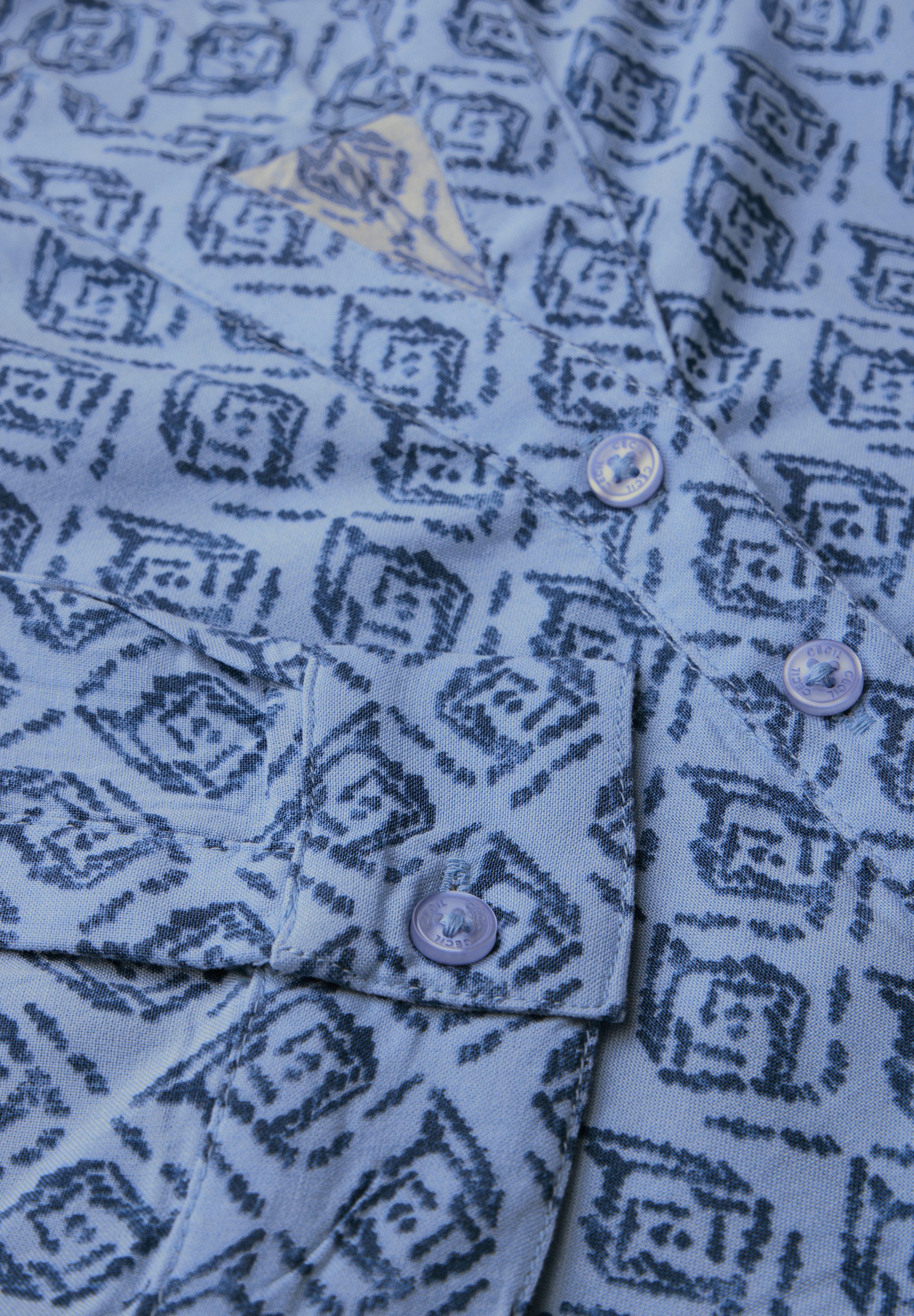 Cecil Blouse met lange mouwen met minimal-print