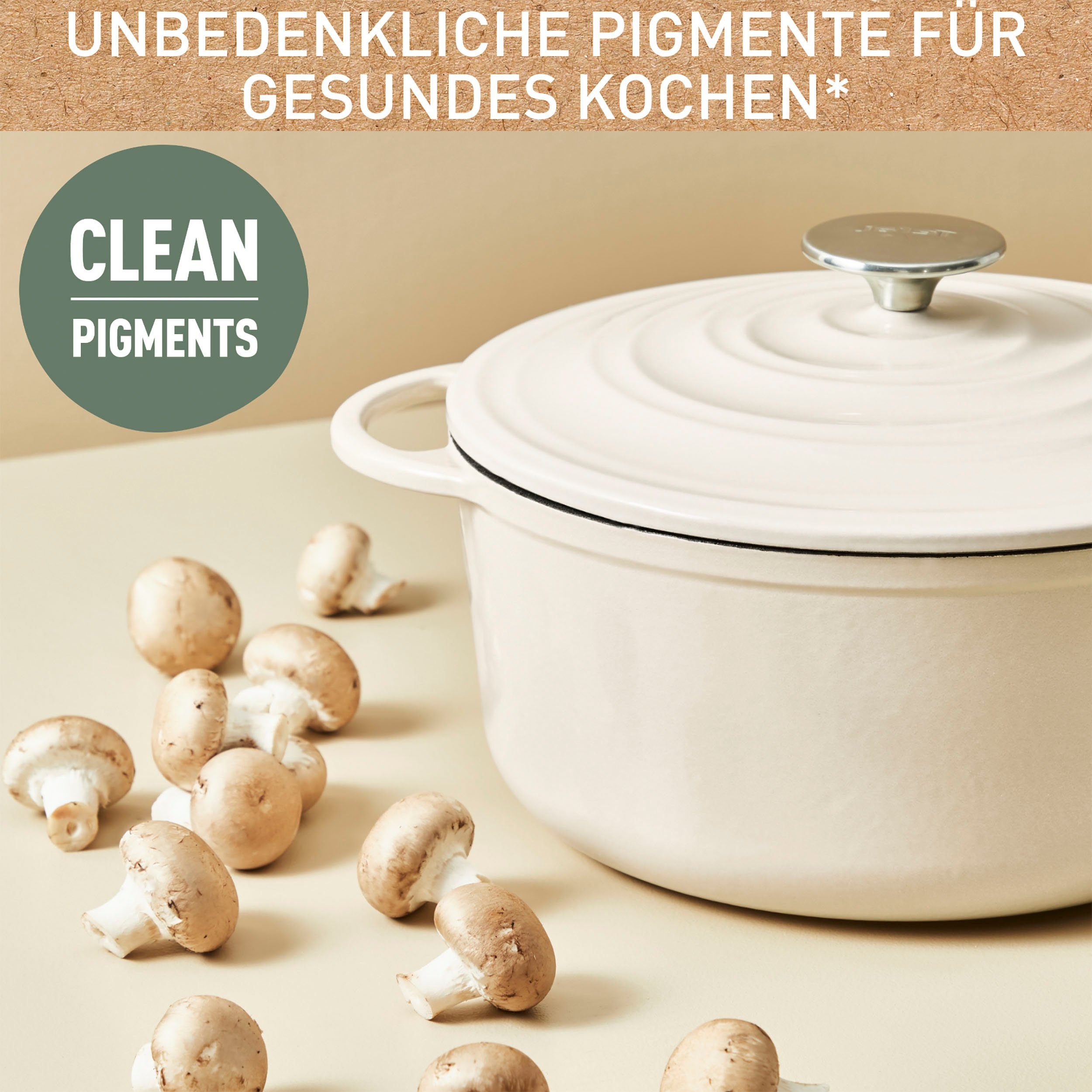Tefal Kookpan LOV milieuvriendelijk, onschadelijke pigmenten, langzaam garen, ø 25 cm, inductie (1-delig)