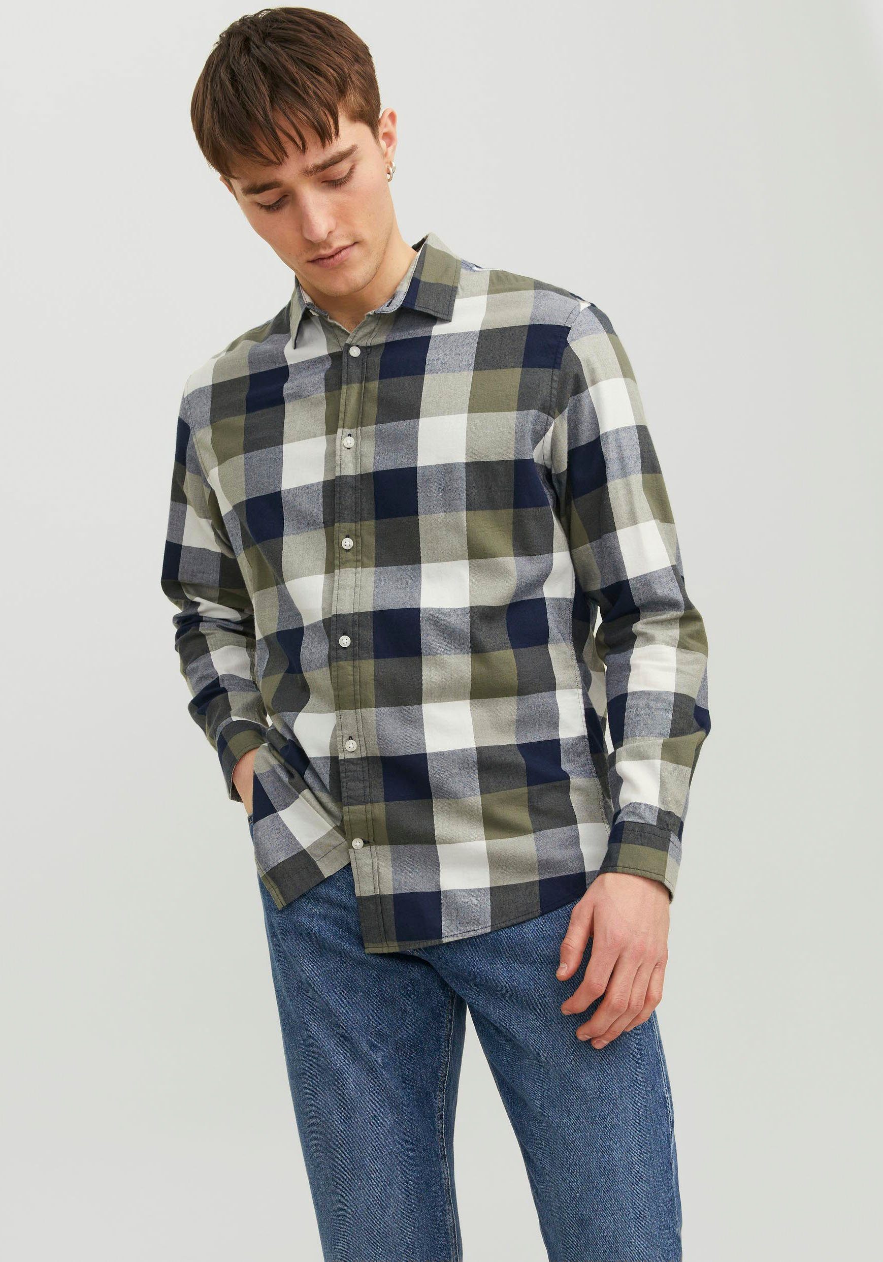 Twill overhemd online jack