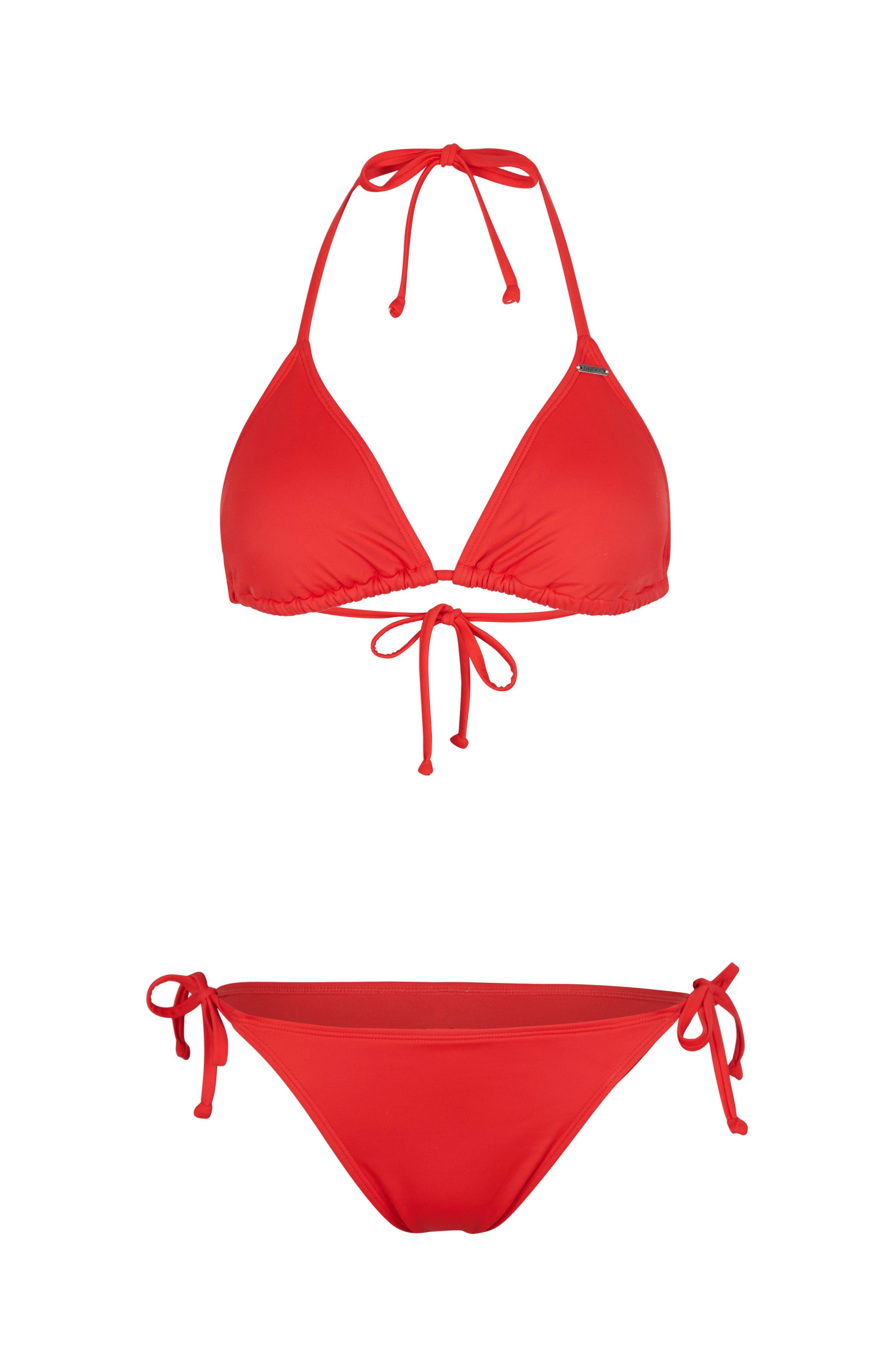 O'Neill Bustierbikini ESSENTIALS CAPRI - BONDEY BIKINI SET met strikbandjes op het bikinibroekje