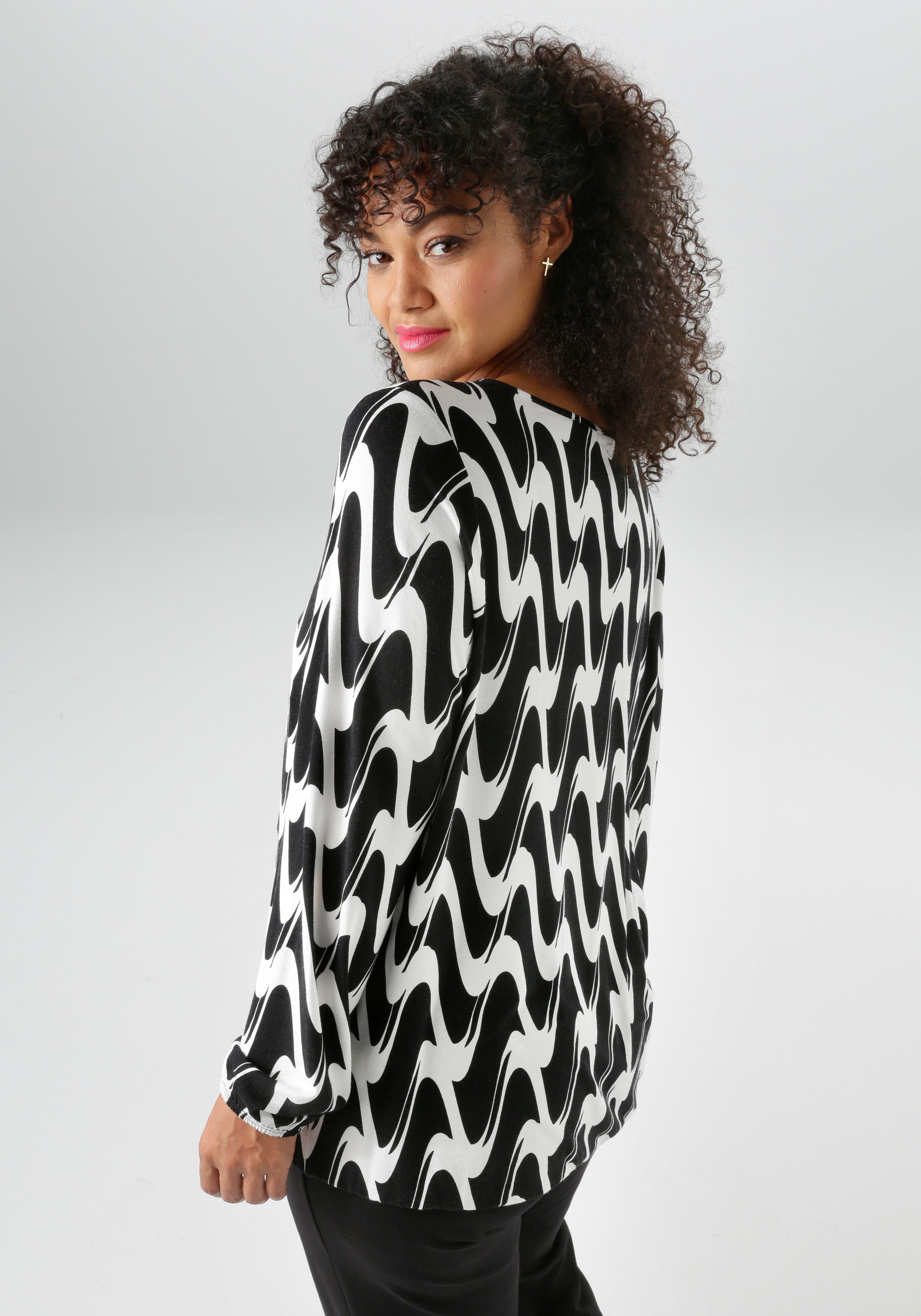Aniston PLUS Shirt met lange mouwen