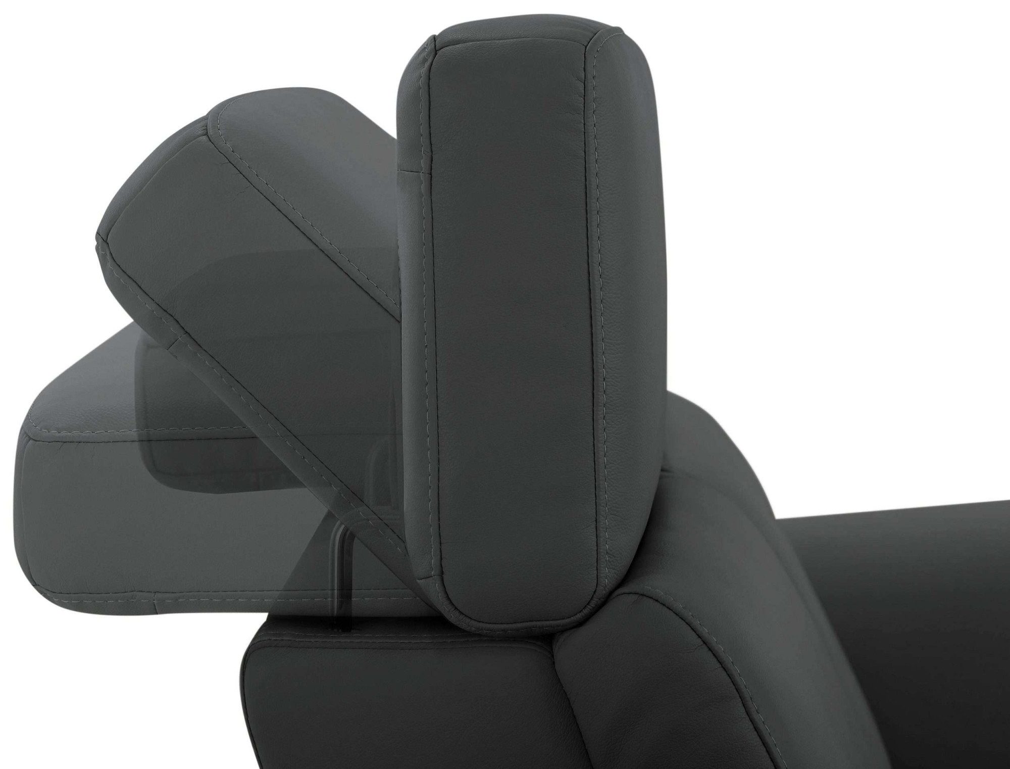 Home affaire 2-zitsbank Sentrano 152 cm, man. of electr. relaxfunctie en usb/kopverstelling