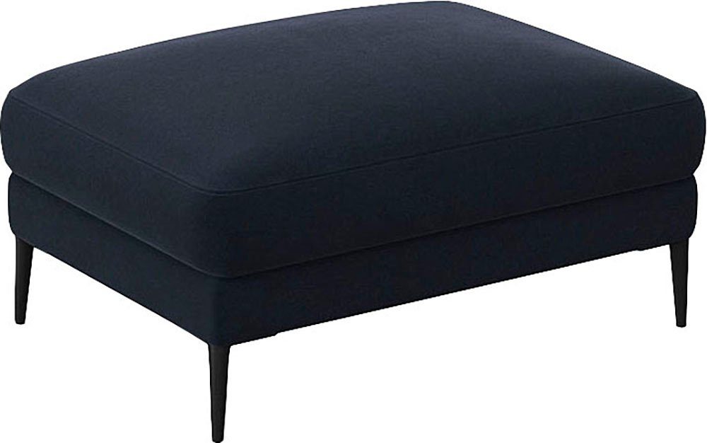 FLEXLUX Poef Belle gestoffeerde hocker, zithocker Scandinavisch design, in een sublieme verwerking