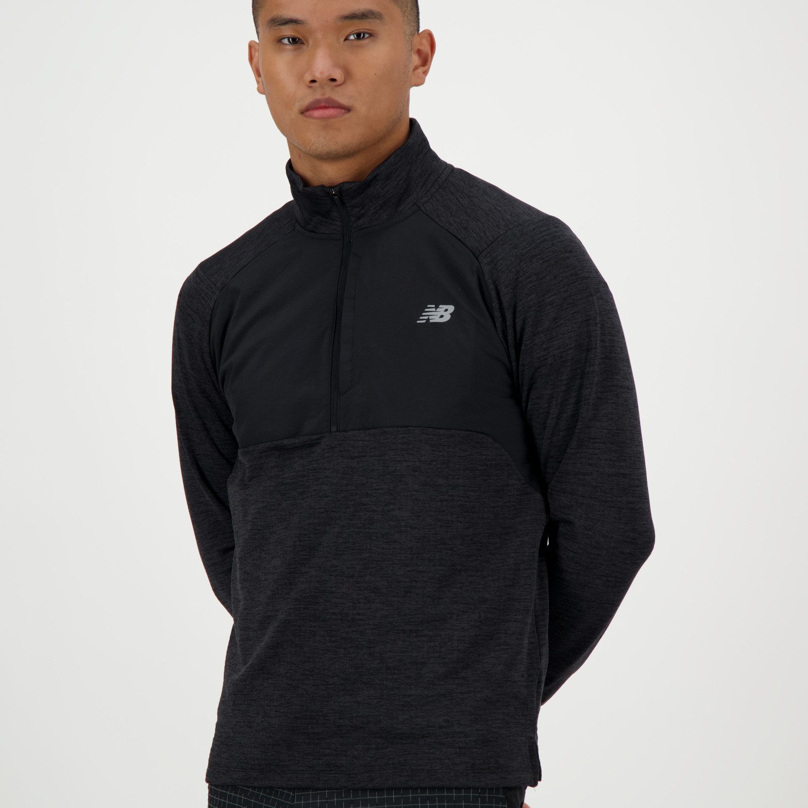New Balance Functioneel shirt Athletics Heat Grid 1/2 Zip