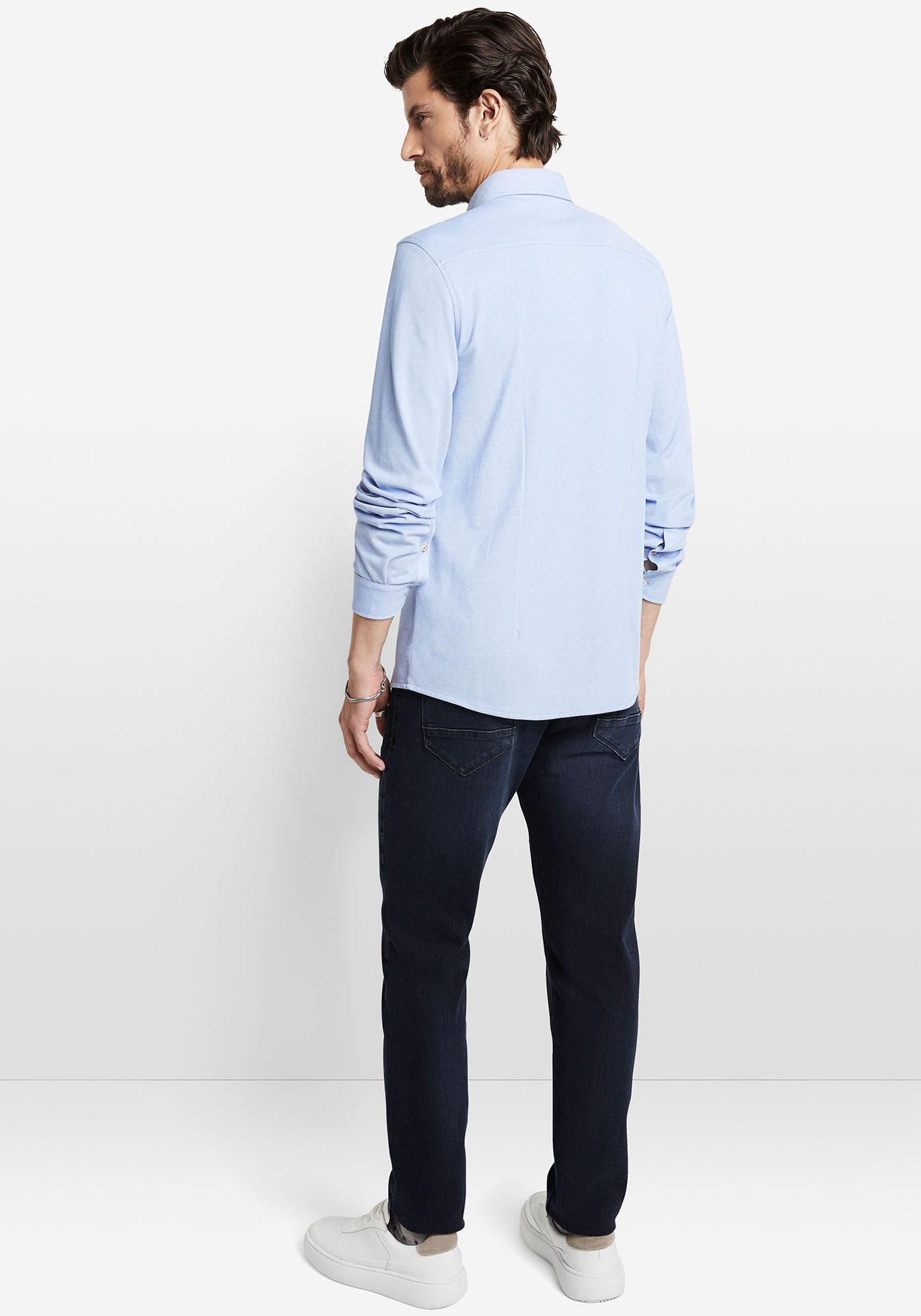 Cinque Businessoverhemd CIRONI in stretch piquet kwaliteit