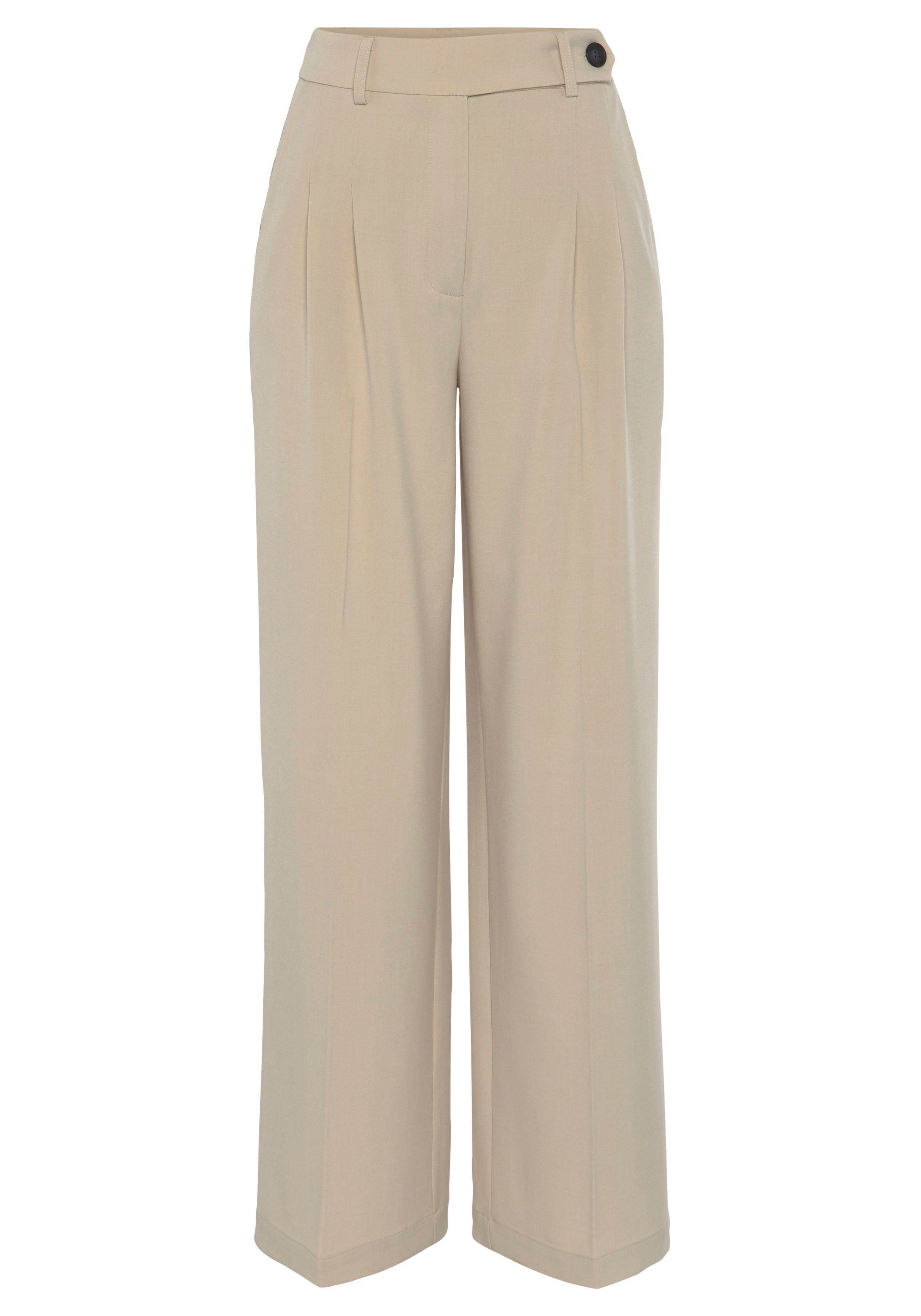 Lascana Palazzobroek in business-look, elegante pantalon met zakken