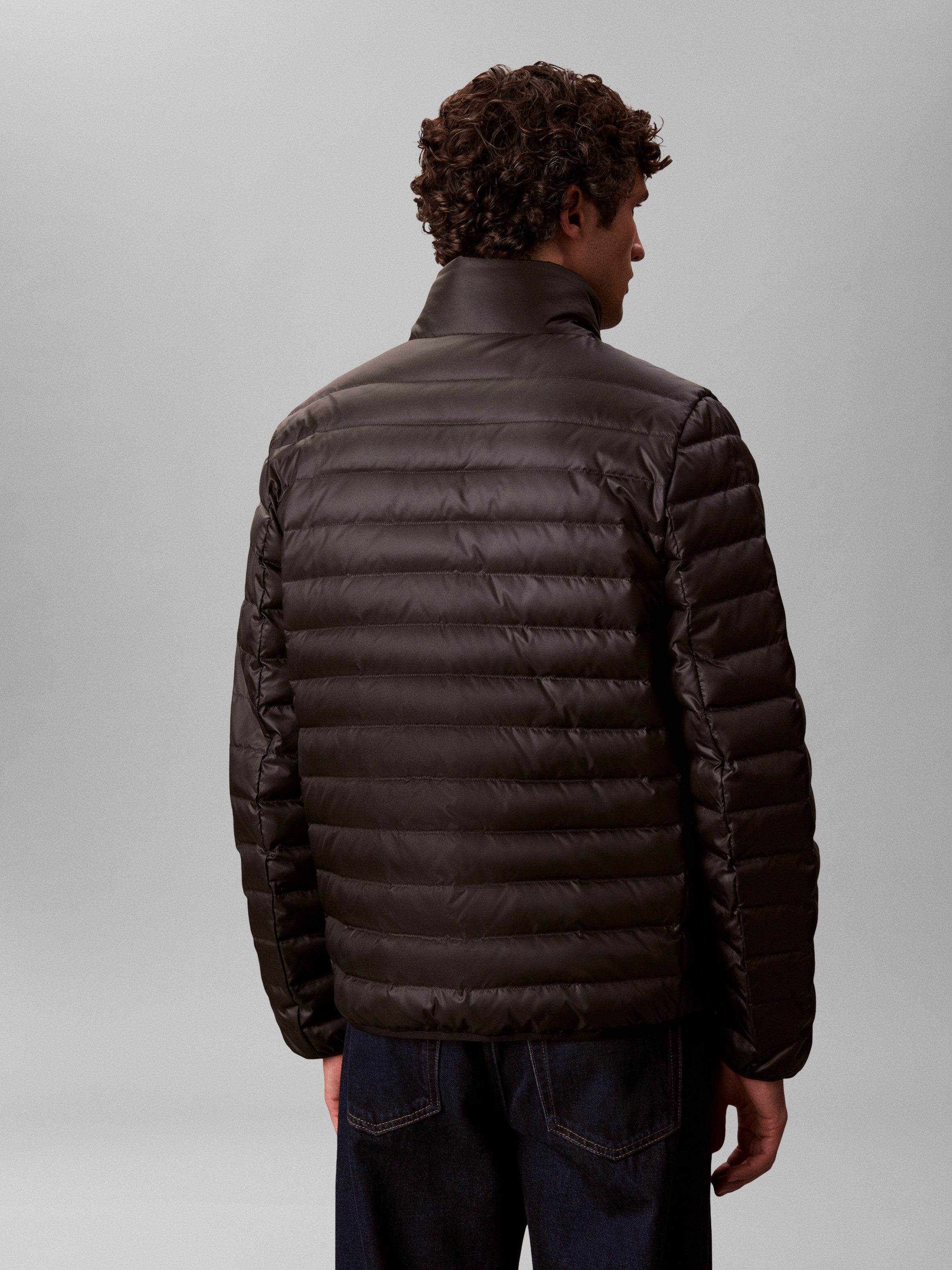 Calvin Klein Gewatteerde jas Met een ronde hals