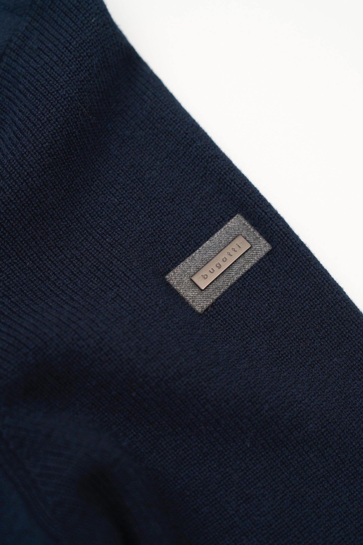 Bugatti Vest met opstaande kraag