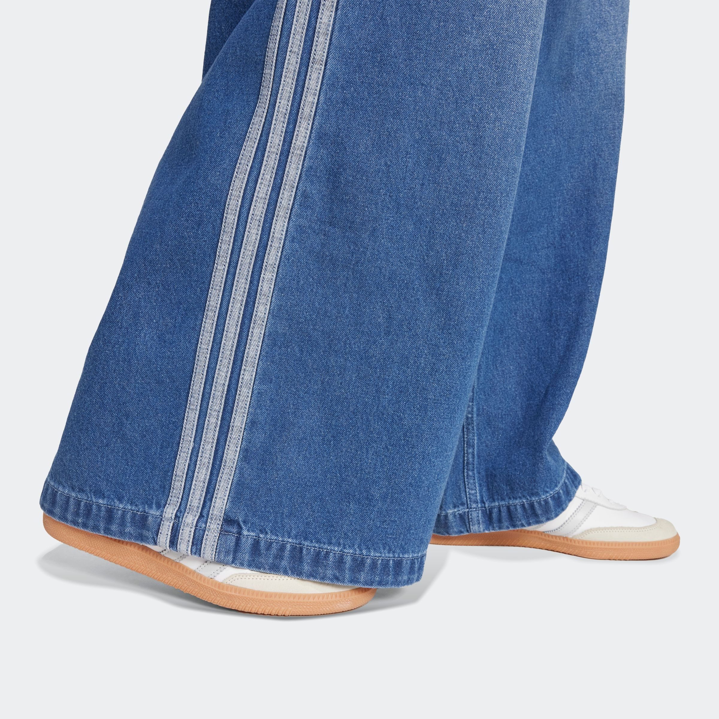 adidas Originals Sportbroek DENIM WIDE PANT (1-delig)
