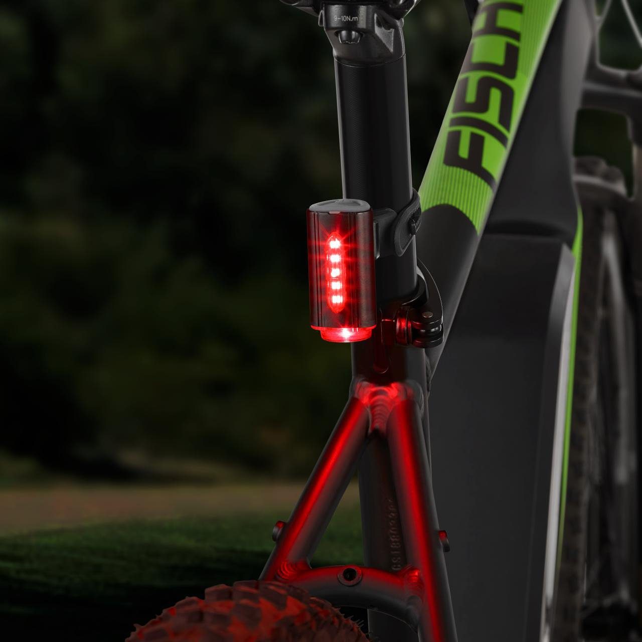 Fischer Fietsverlichting Accu-USB-led verl.-Set vloerverl. 60 lux (3-delig)