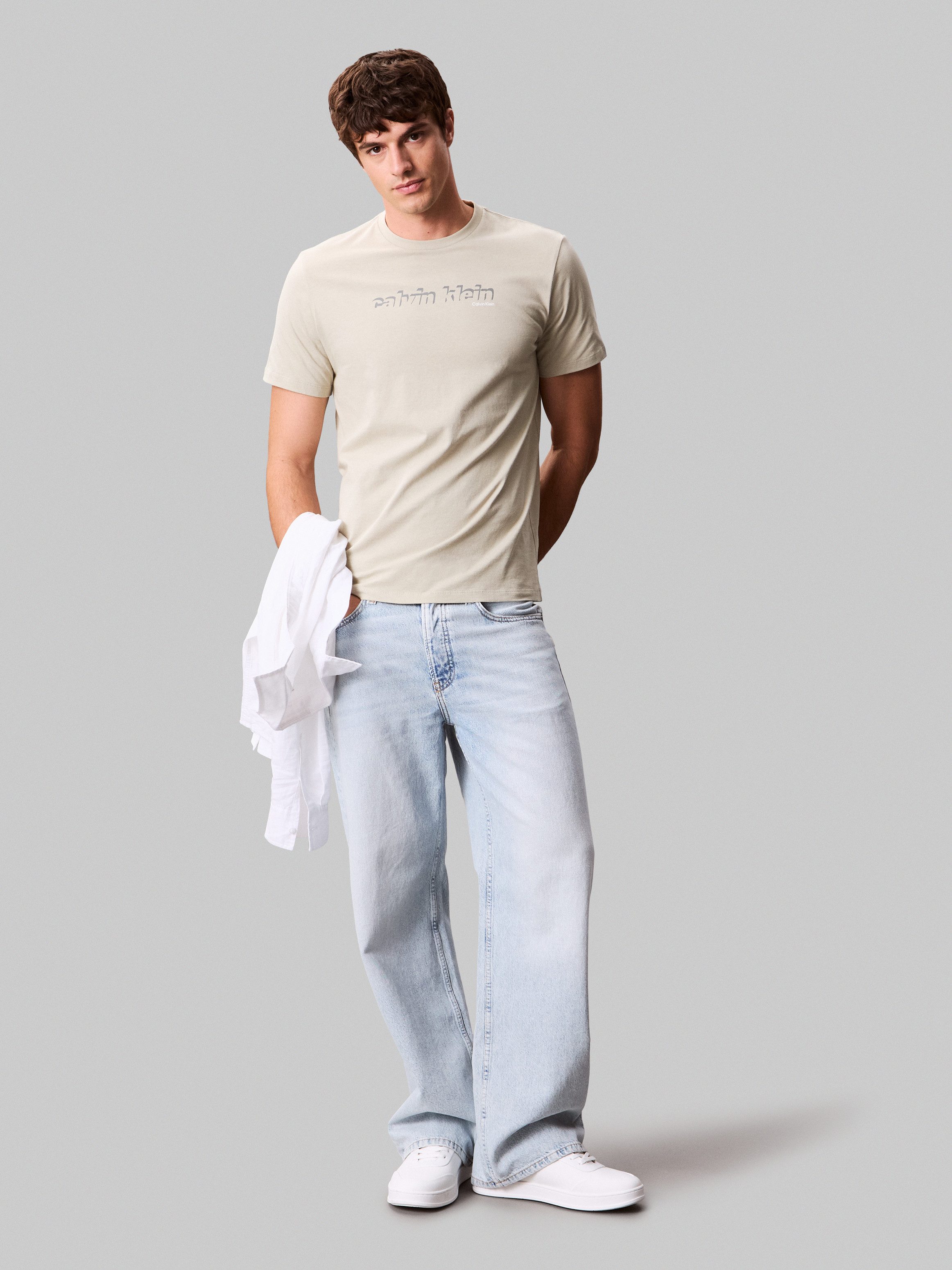 Calvin Klein T-shirt SS 30s E CLVN LN 3D