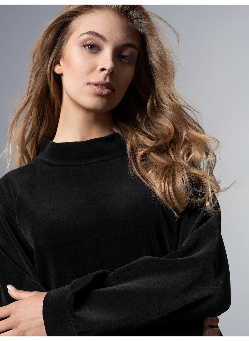 Trigema Sweatshirt TRIGEMA nicky trui met trekkoord