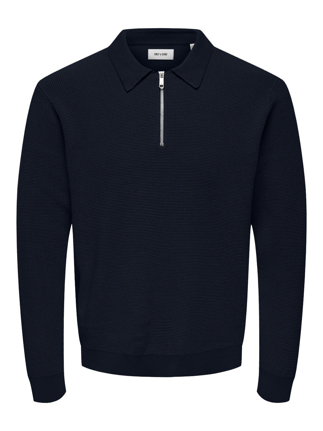 ONLY & SONS Trui met polokraag ONSMATTEO LS ZIP POLO